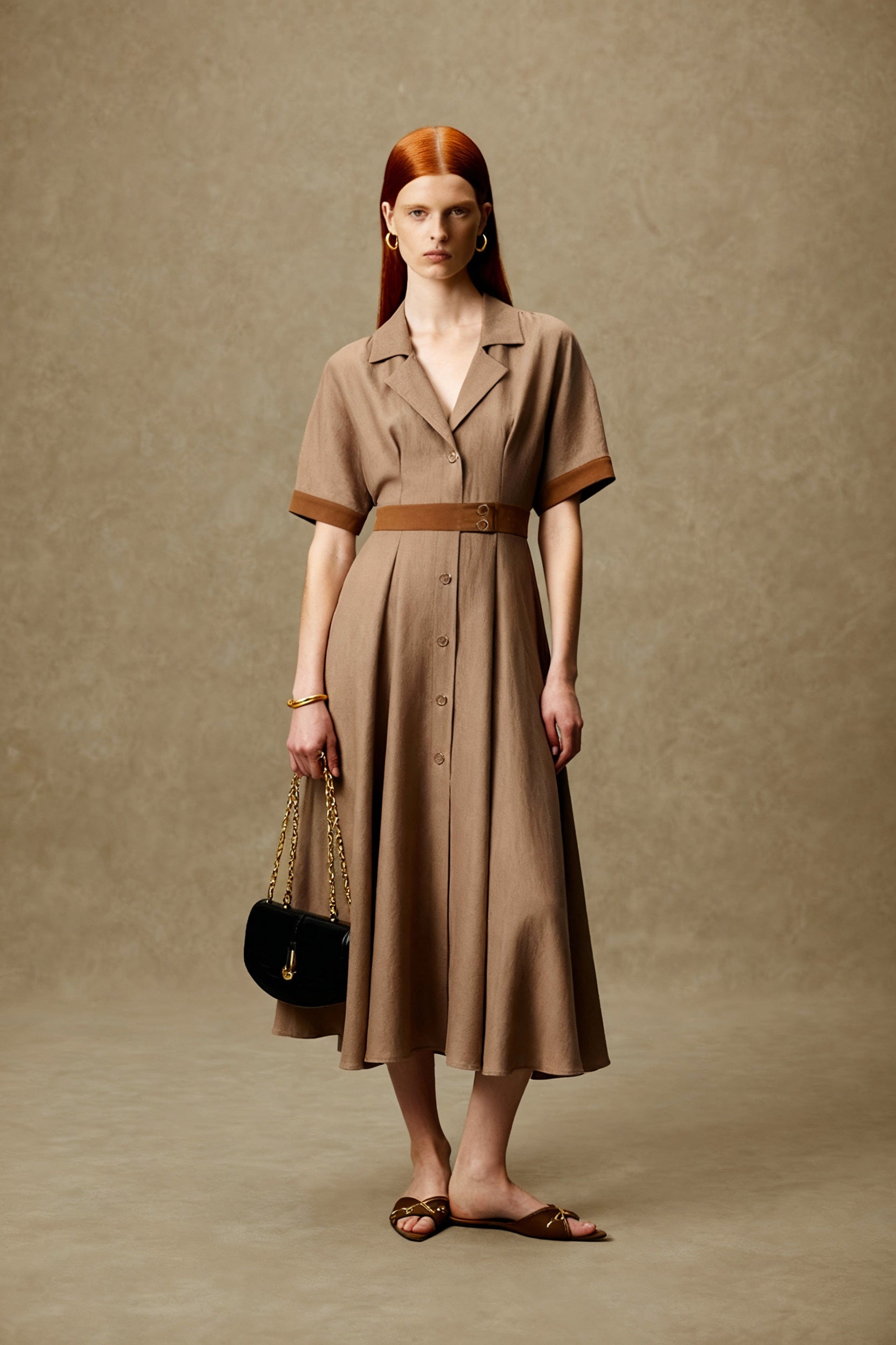 Terra Linen Dress