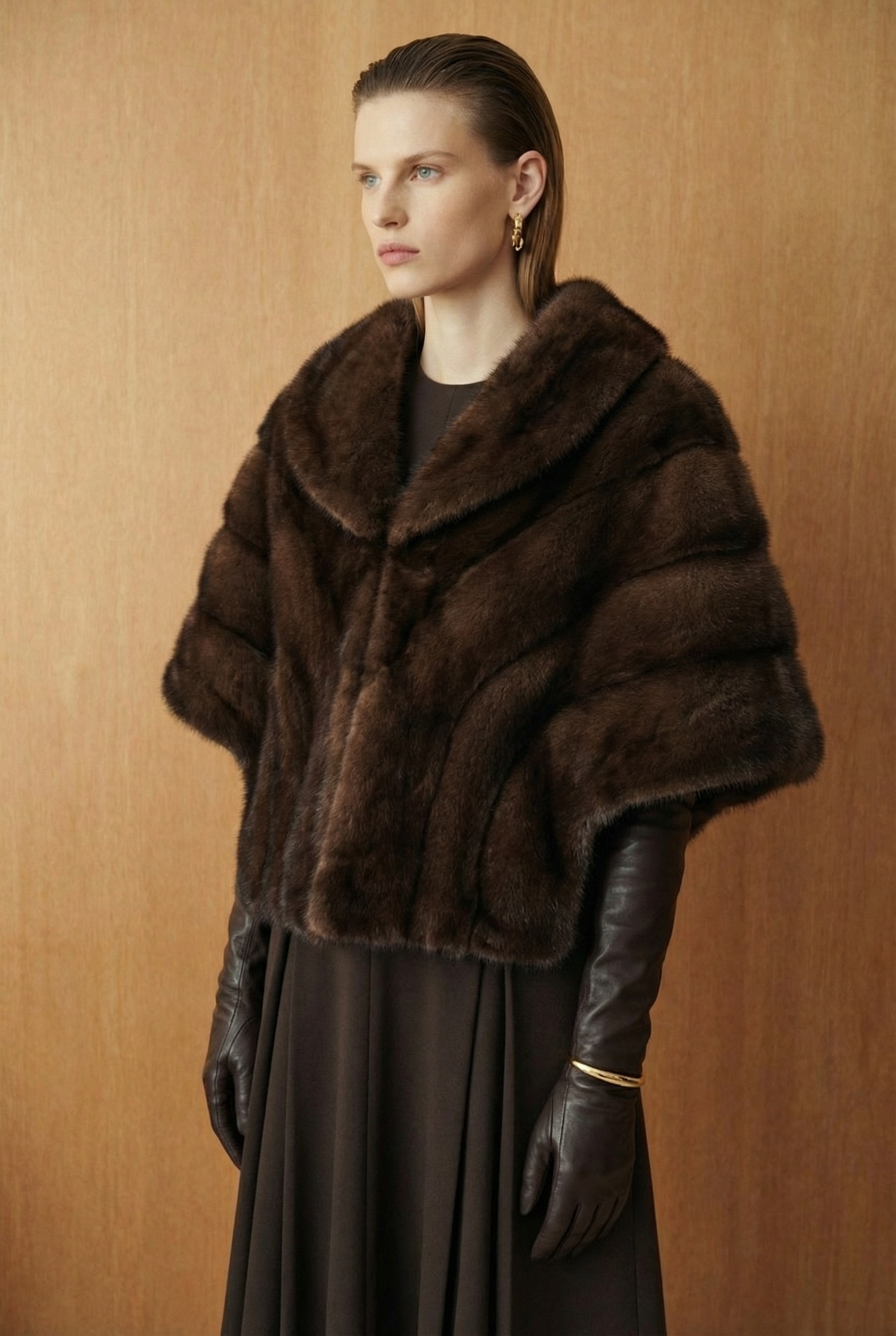 Scanbrown Mink Shawl