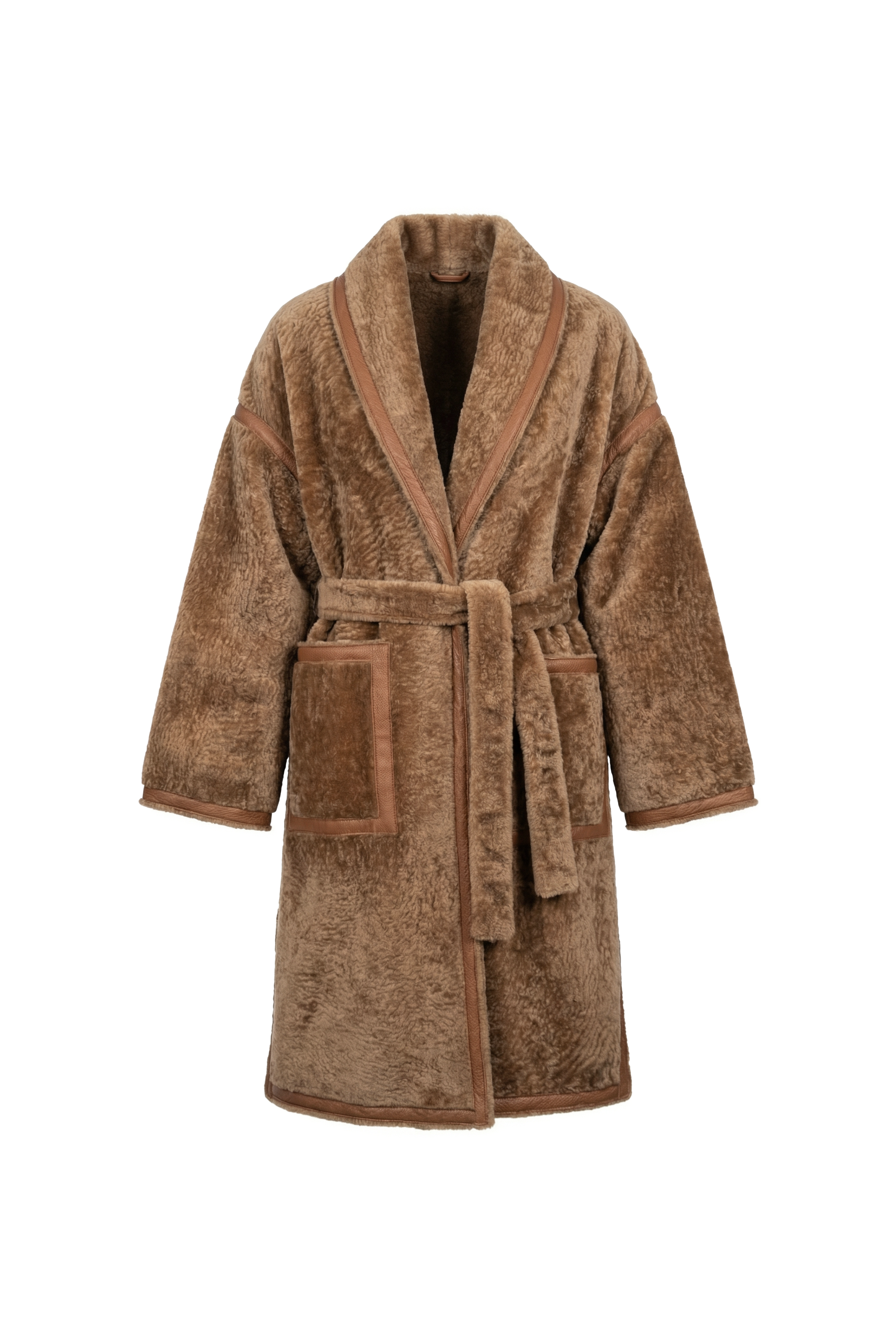 Selvara Astragan Shearling Coat