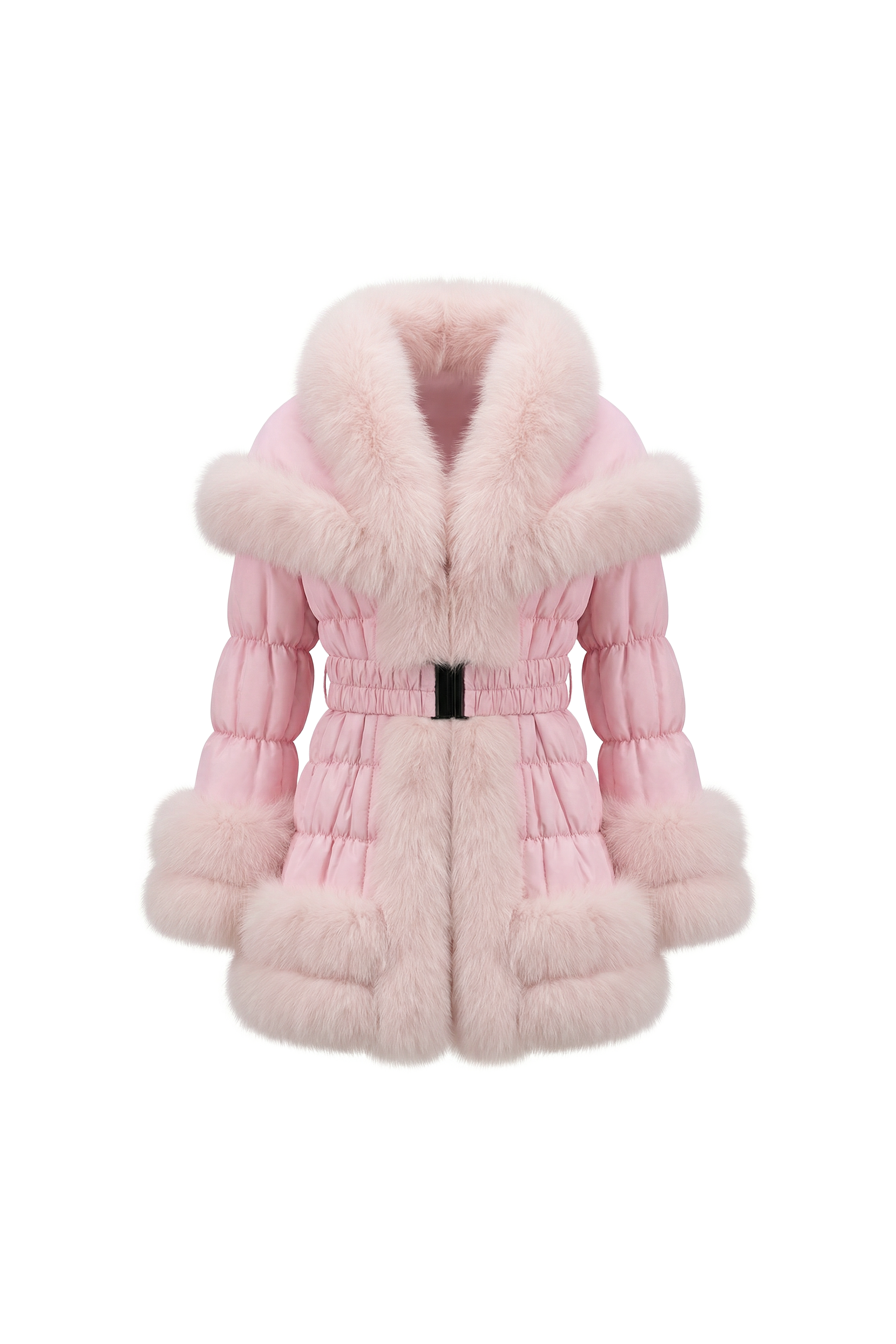 Petite Royale Fox Trim Jacket