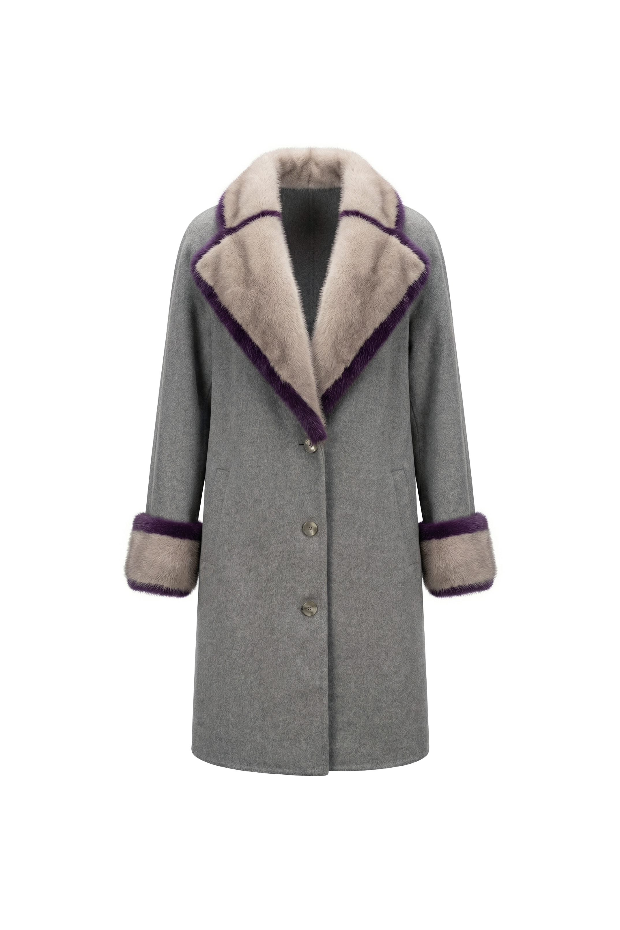 Valerienne Cashmere & Mink Coat
