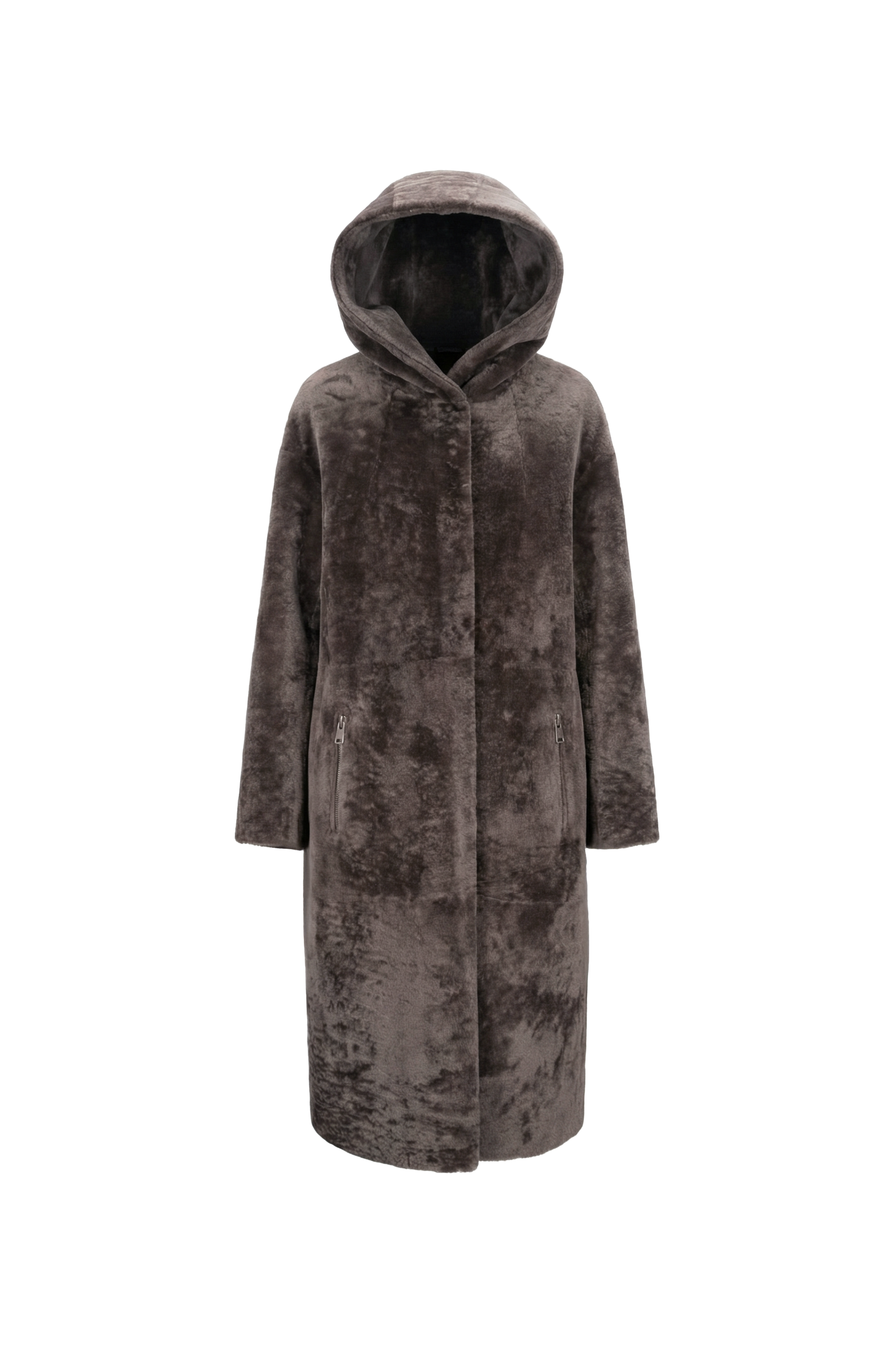 Nocturne Astragan Hooded Coat