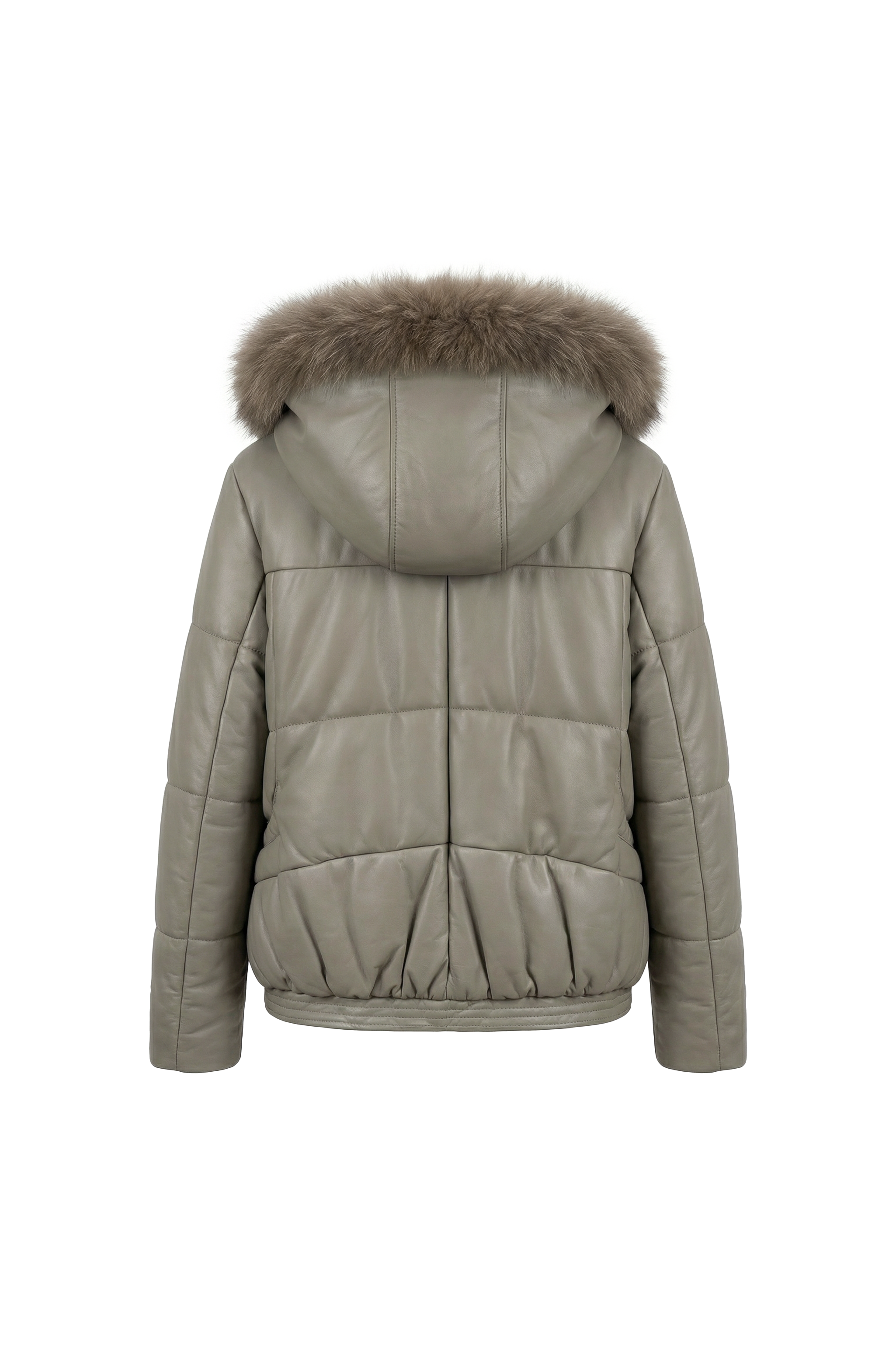 Aurelian Leather & Fox Hood Jacket