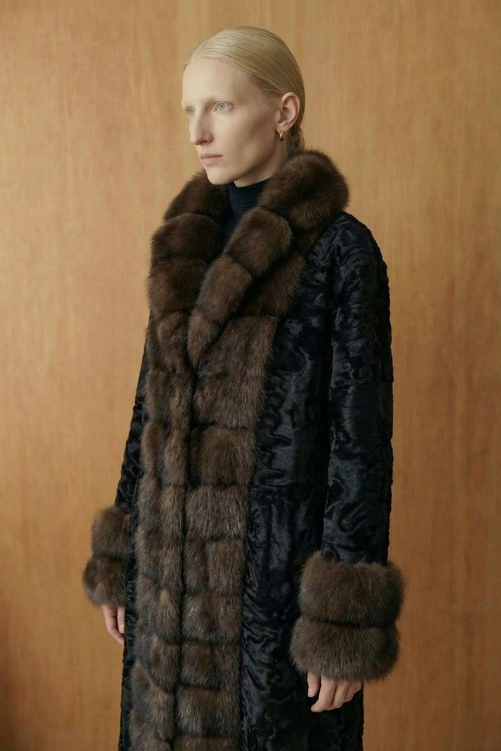 Imperial Noir Swakara Coat