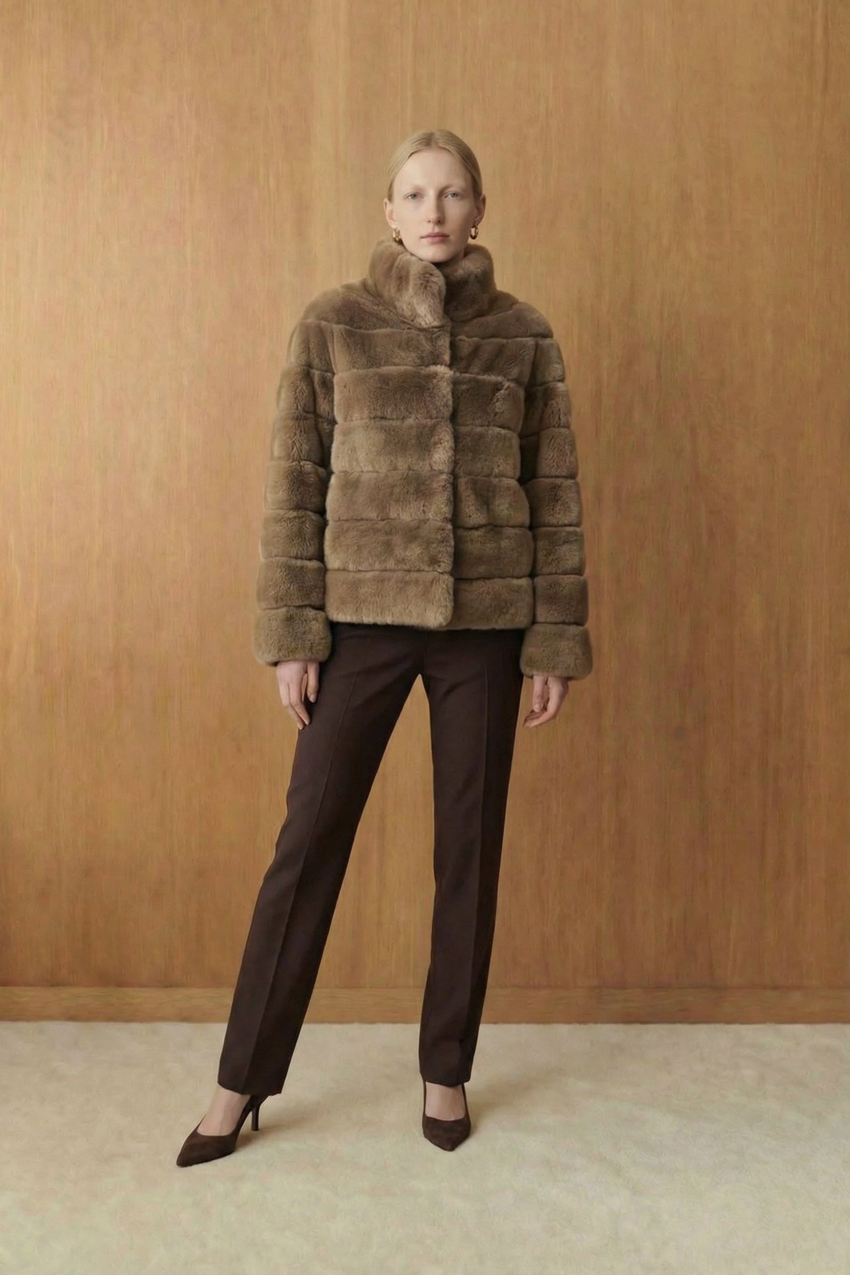 Sienna Luxe Rex Fur Jacket