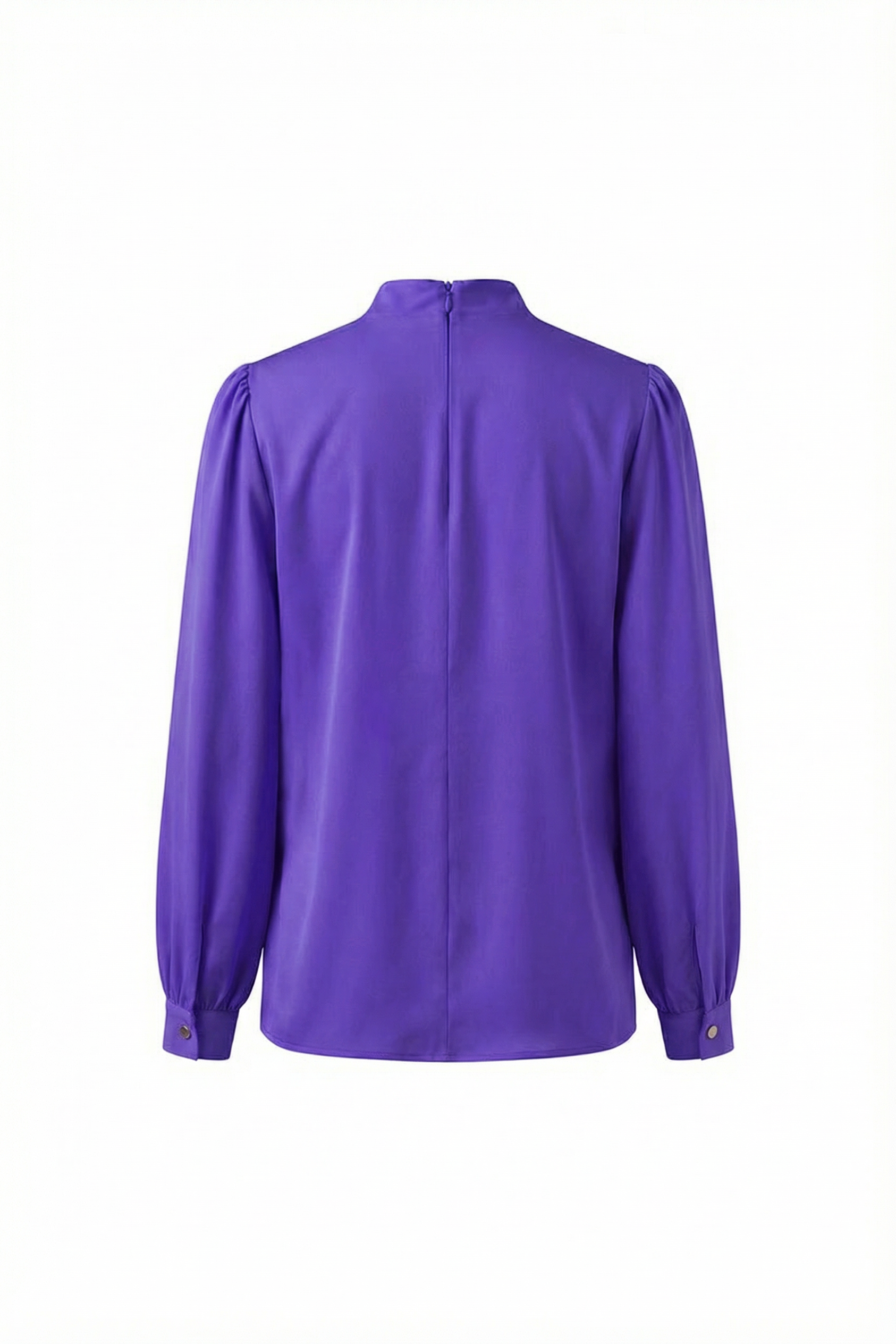 Valeria Crepe Silk Tie Blouse