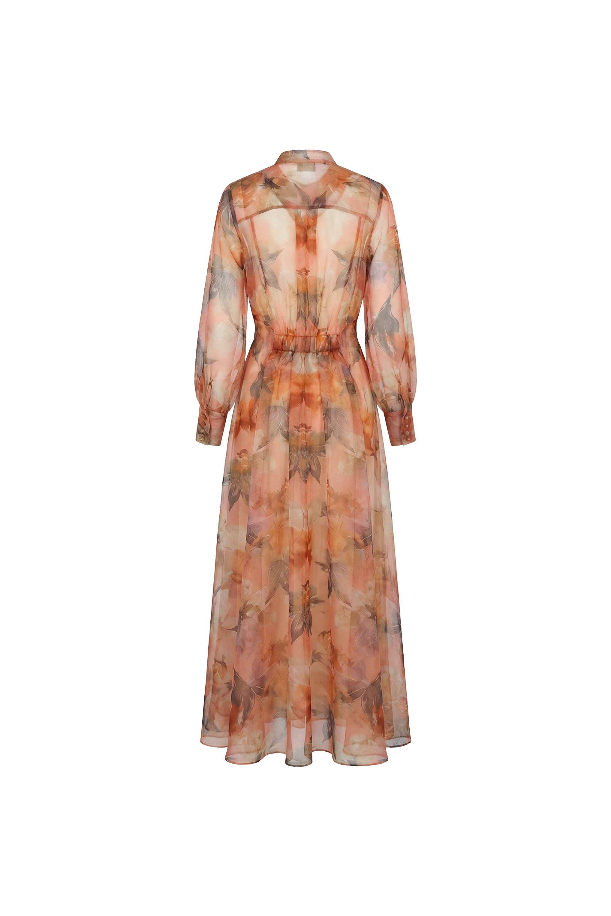 Aurélie Botanical Organza Dress