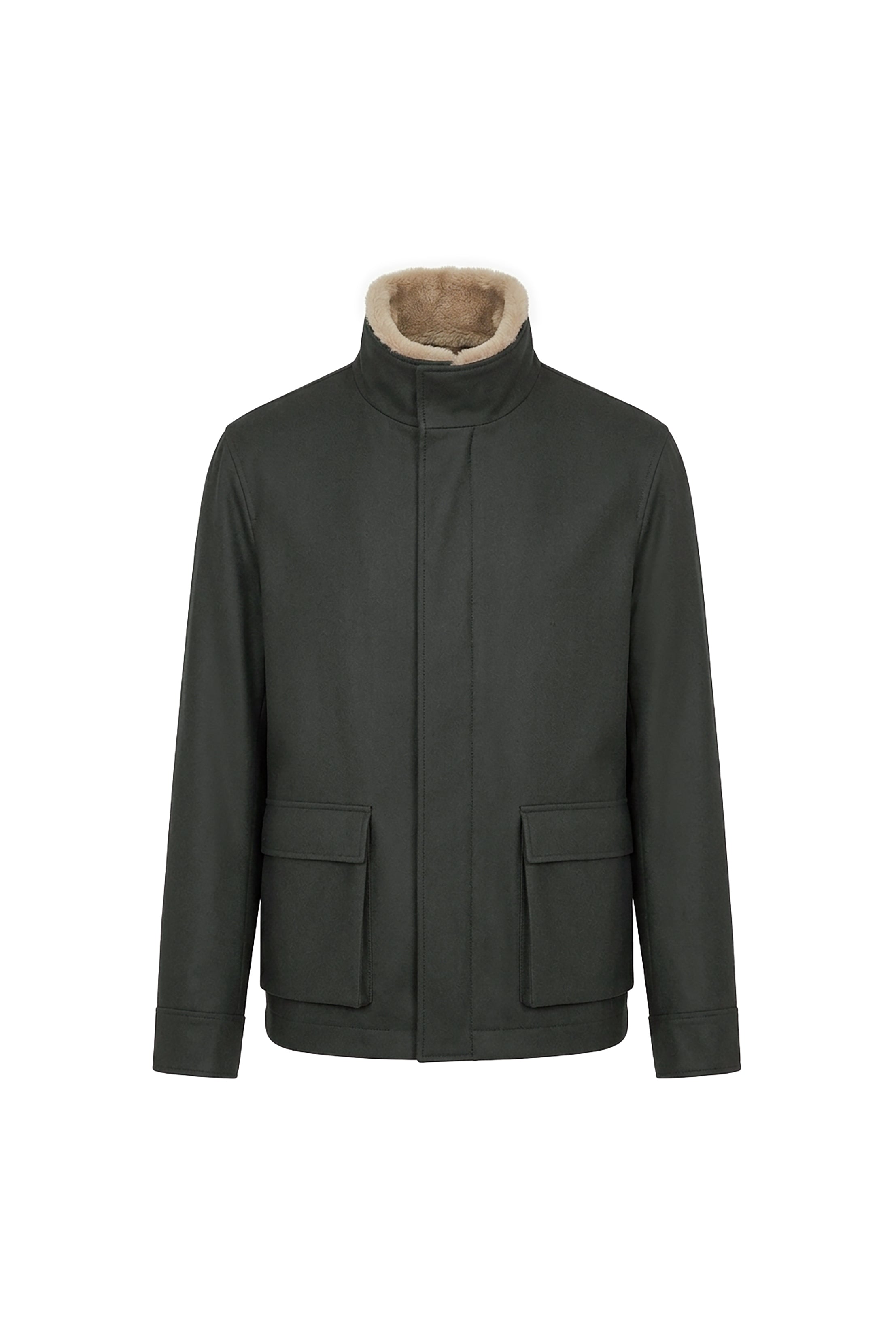 Velaro Wool Fur Collar Jacket