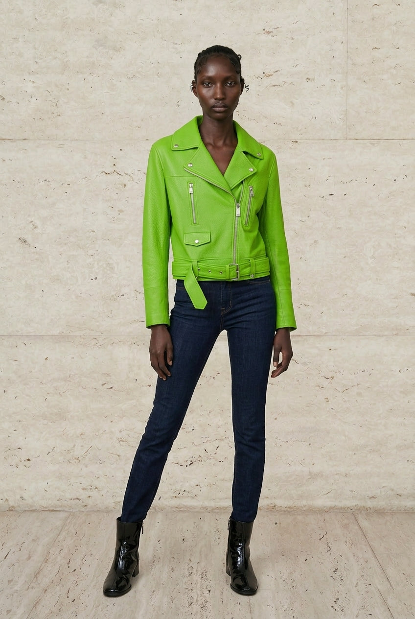 Vittoria Verde Biker Jacket
