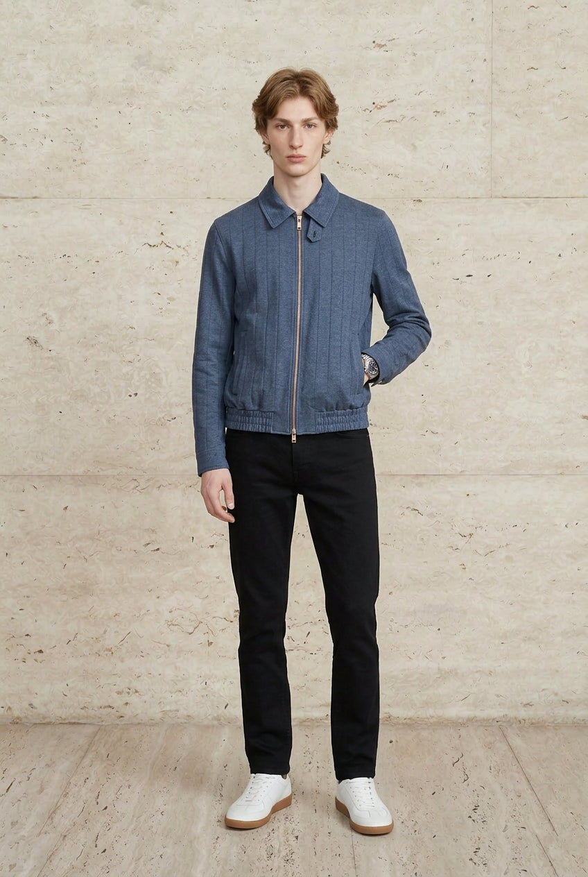 Arden Linen Blend Zip Jacket