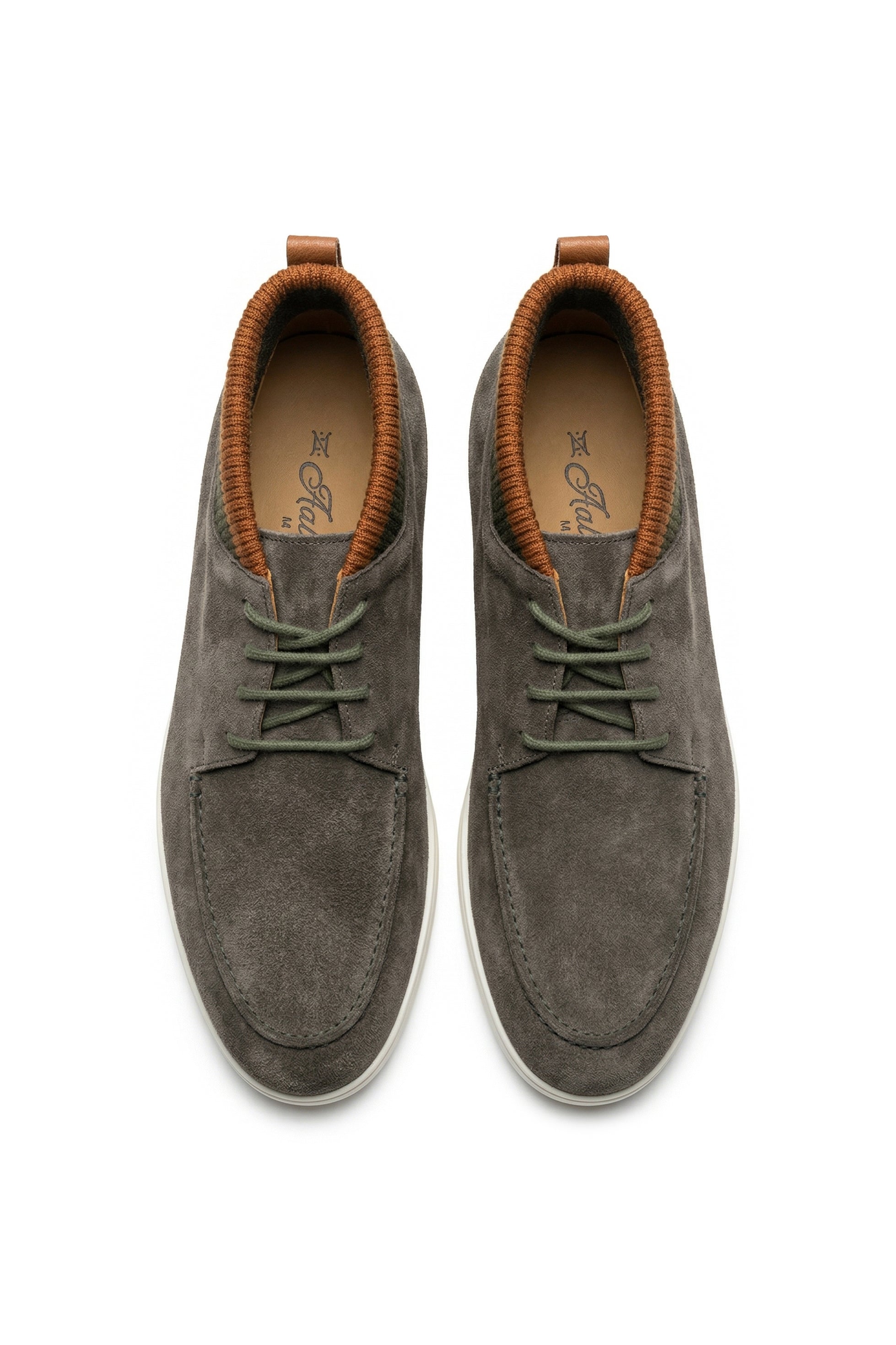 Verde Morbido Suede Walk Boots