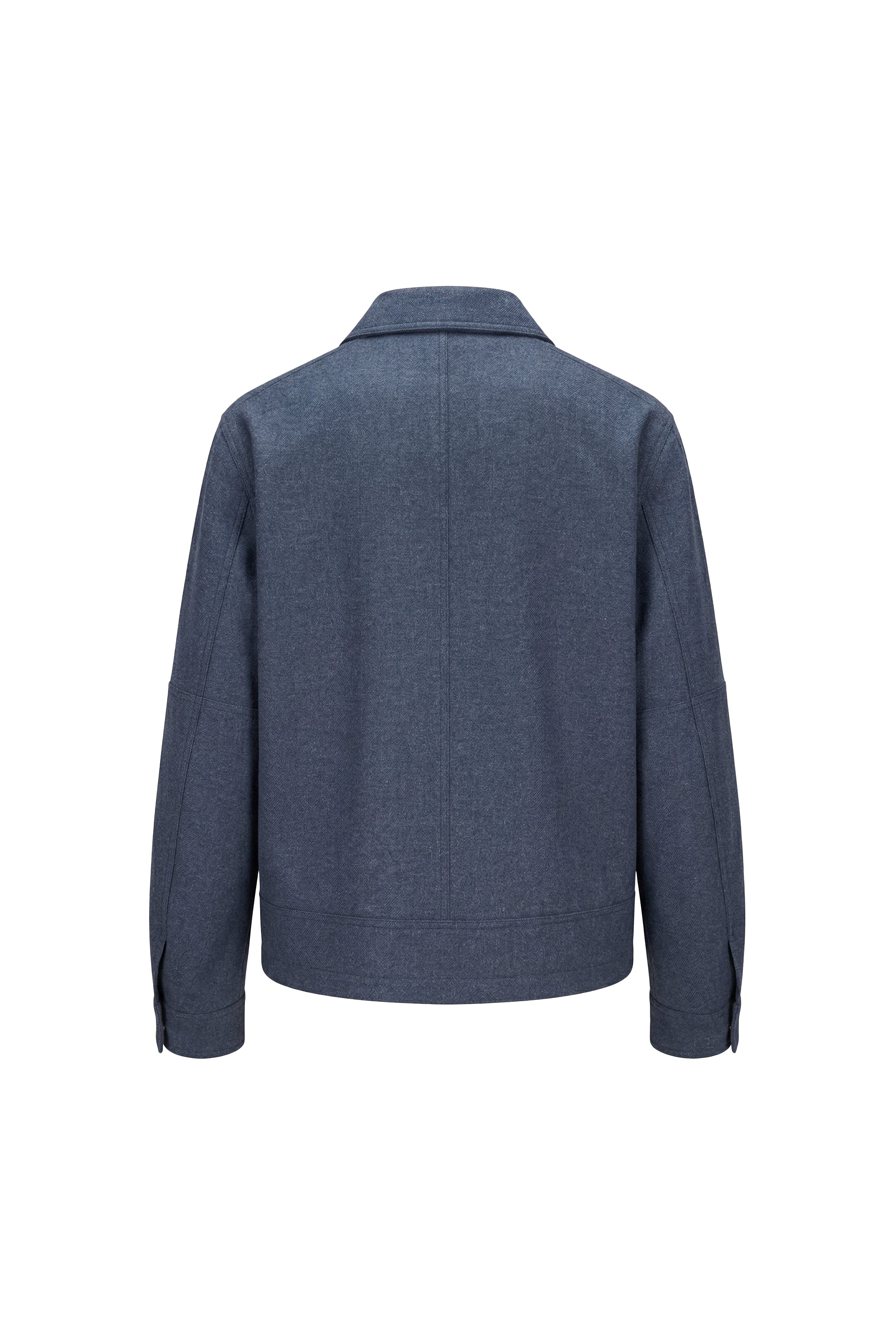 Azzuro Calmo Zip Blouson