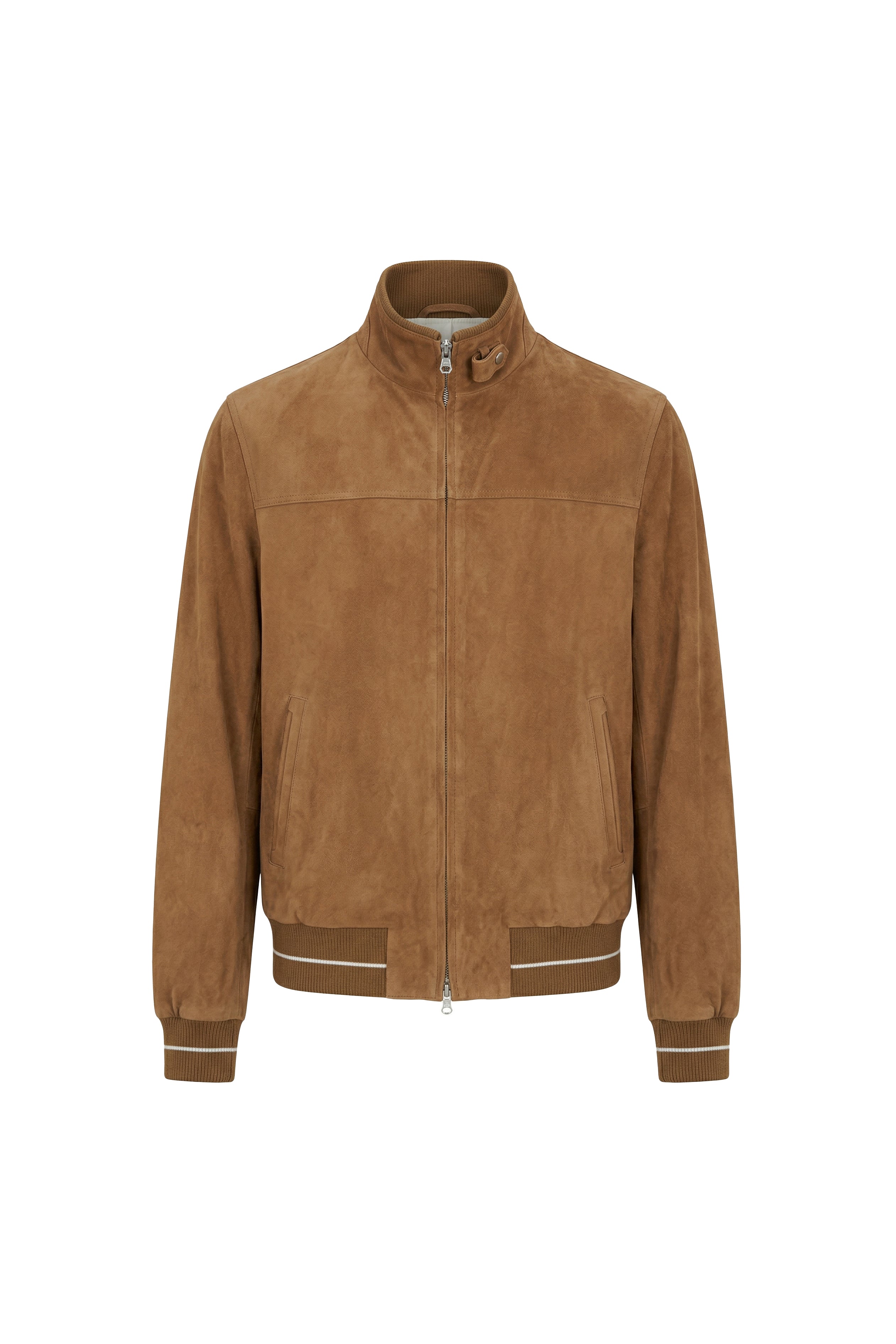 Siena Reversible Suede Bomber Jacket