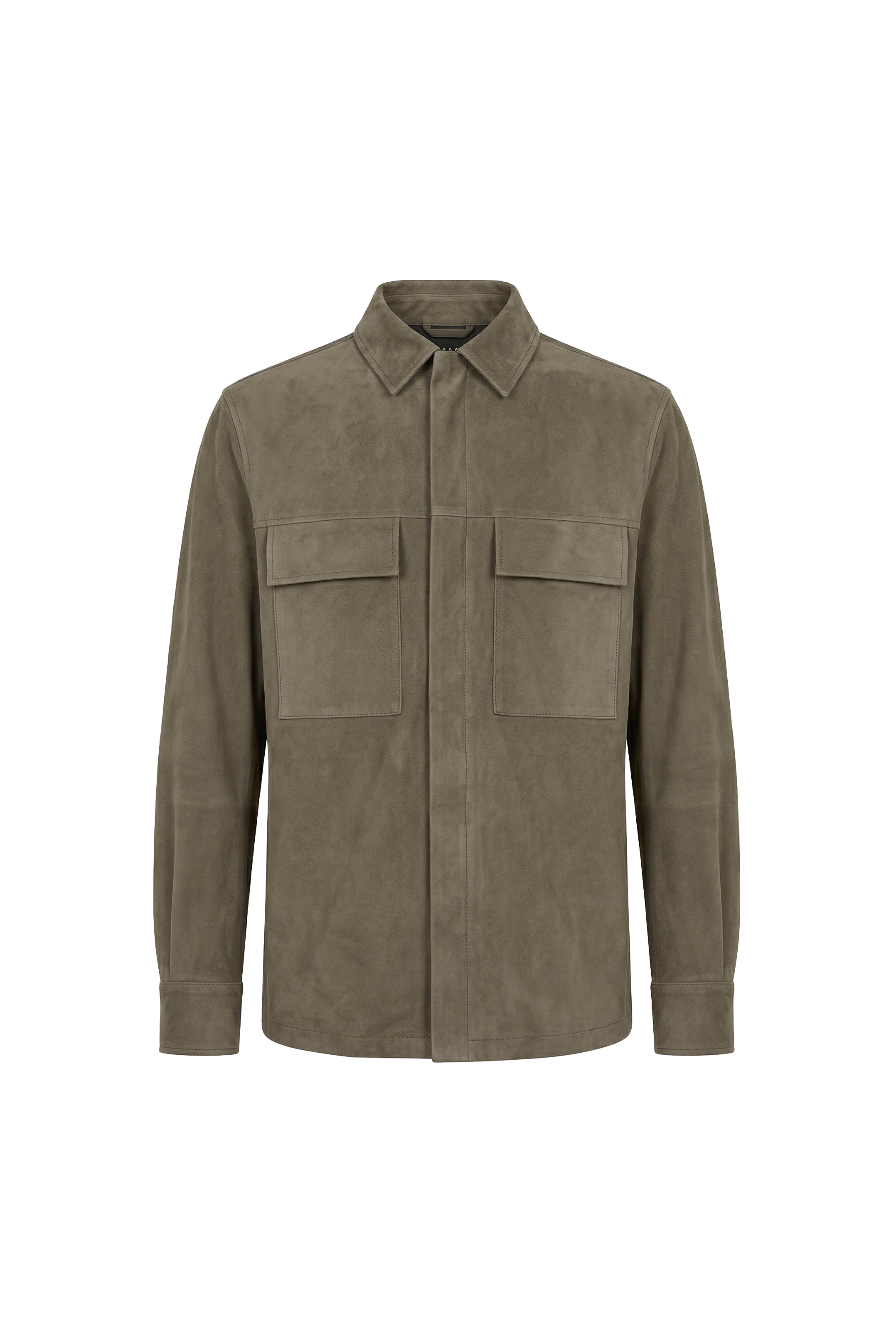 Alessio Suede Field Shirt Jacket