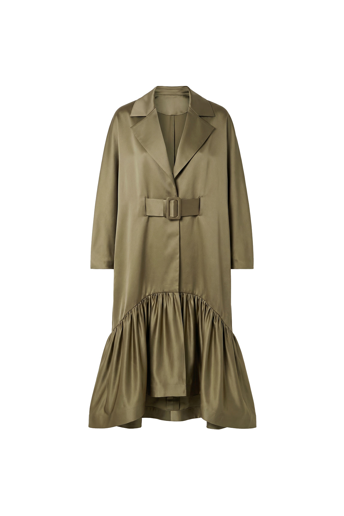 Selvaré Satin Cascade Coat