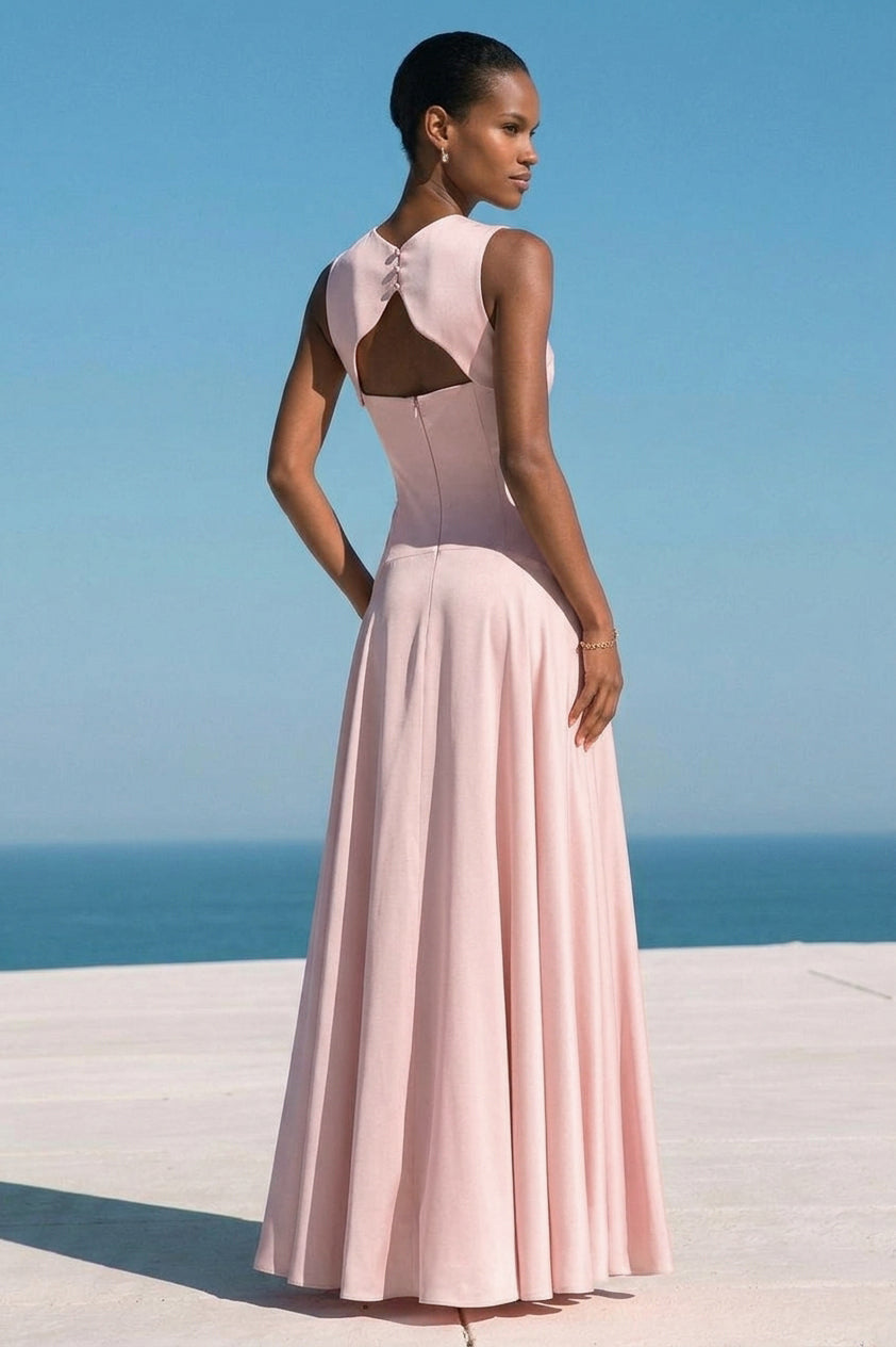Velisse Blush Sculpted Dress