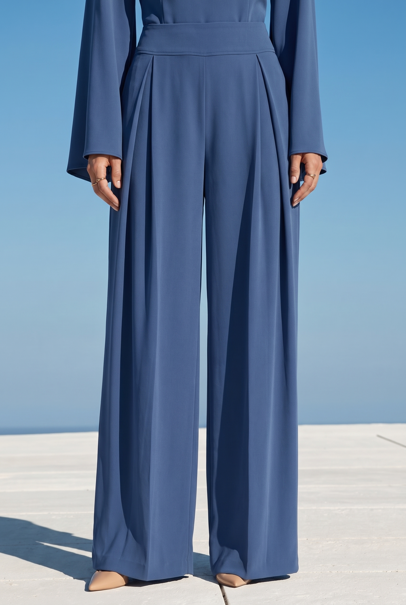 Velisse Fluid Palazzo Trousers