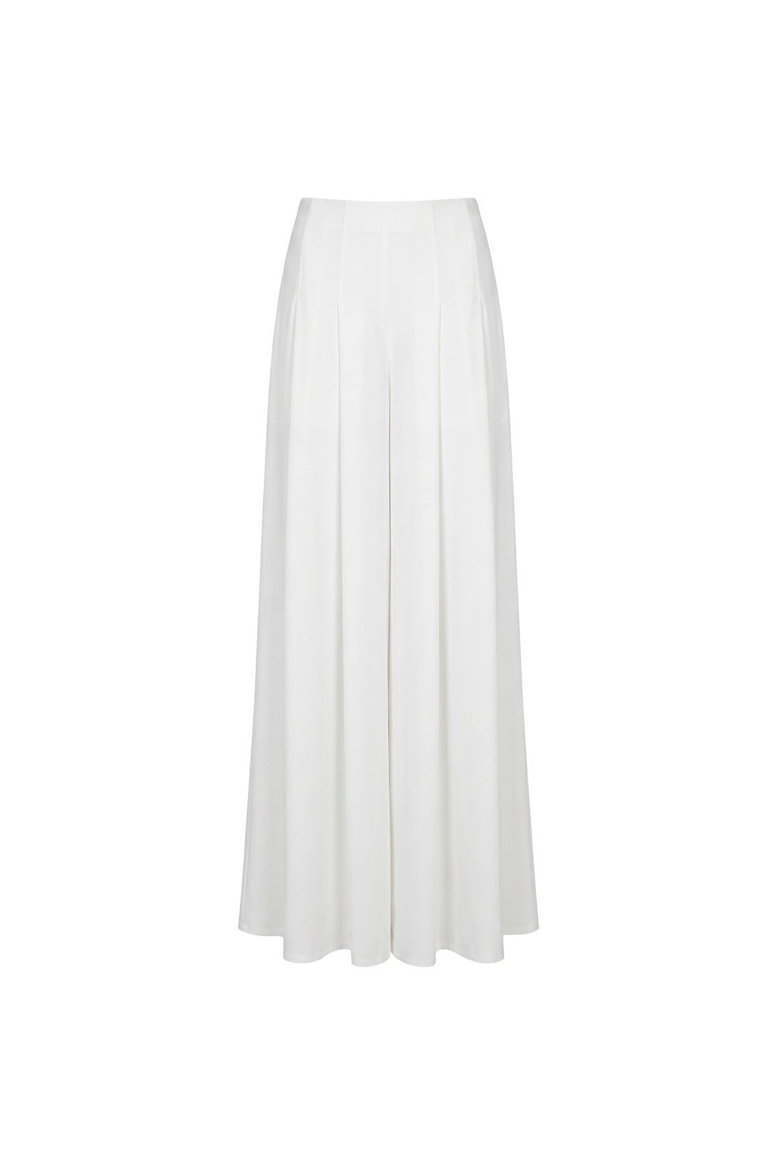 Avelisse Satin Wide-Leg Trousers