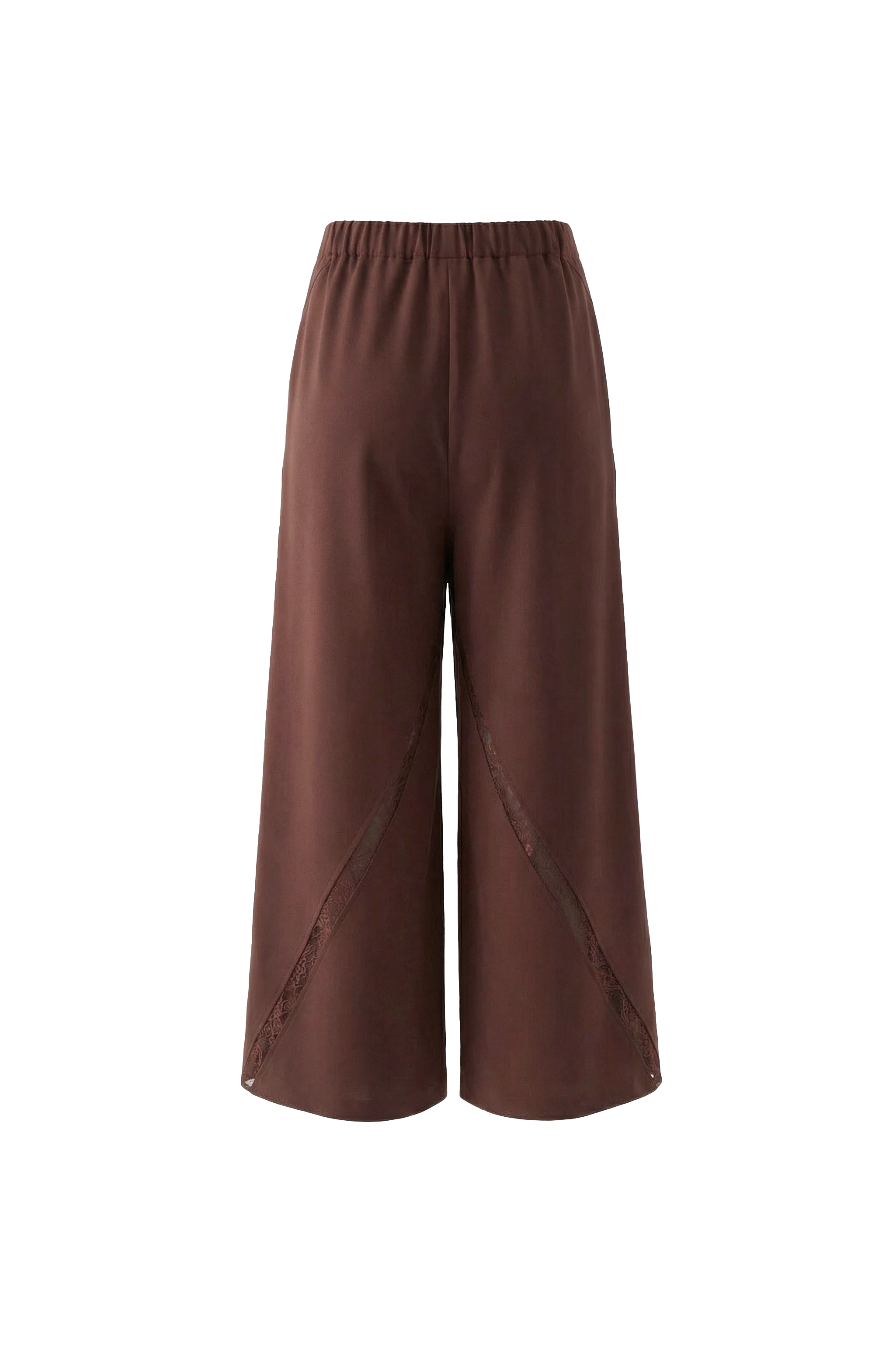 Seravelle Mocha Wide-Leg Trousers