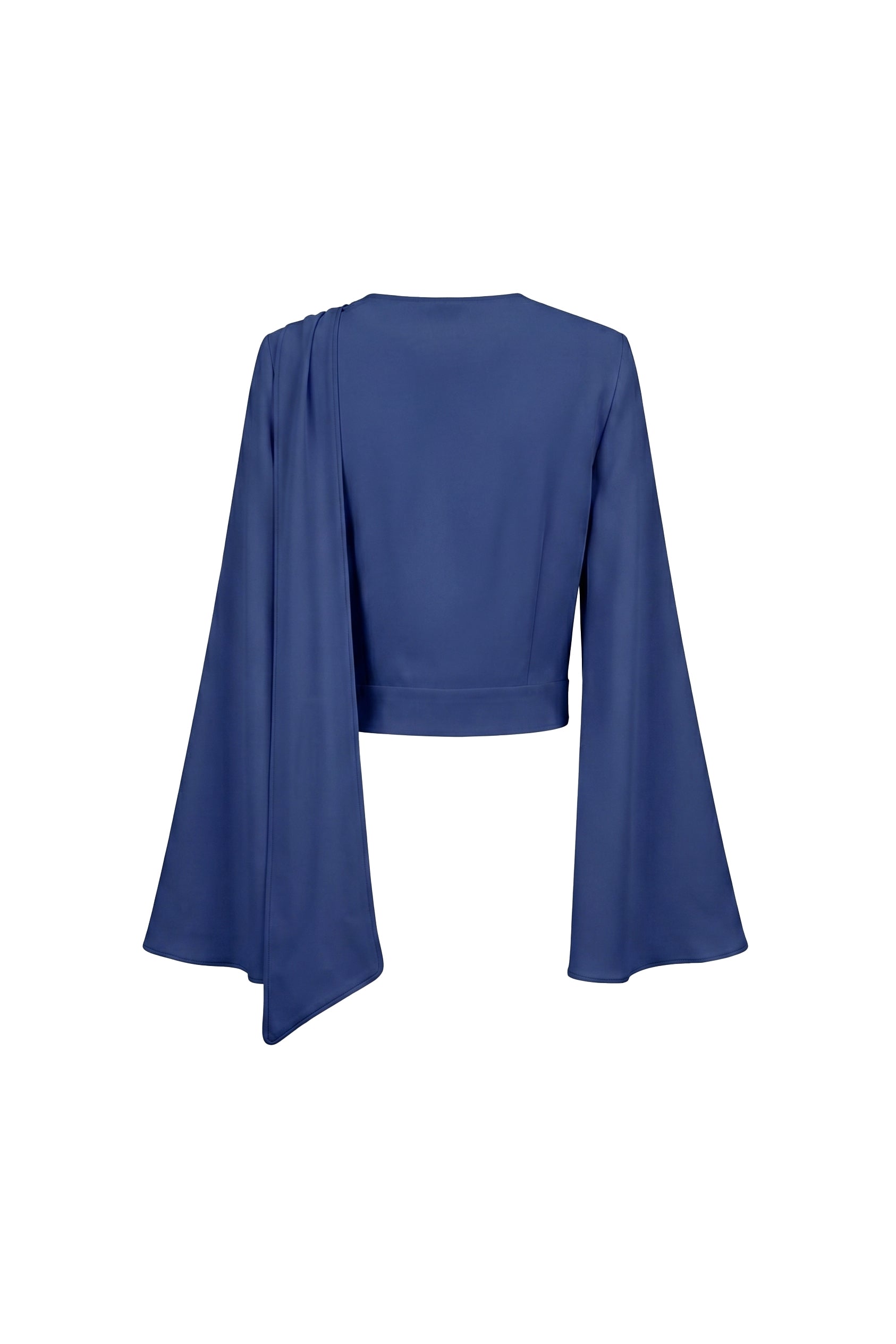 Velisse Draped Crepe Top