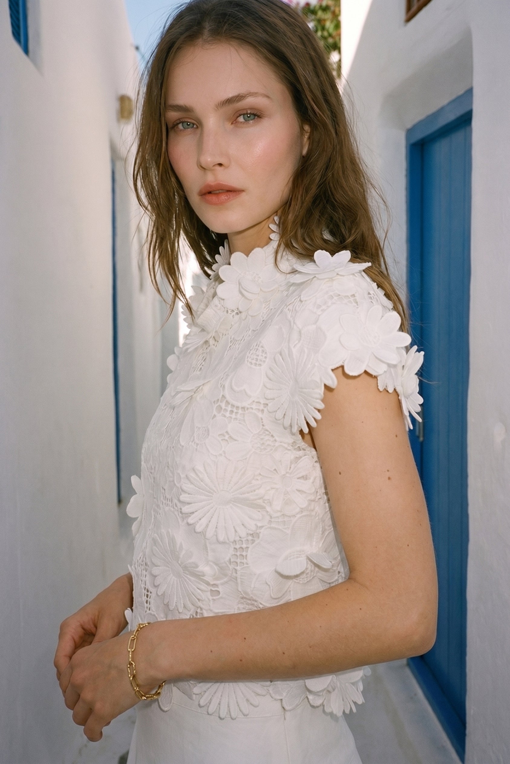 Fiorella Jardin Lace Top