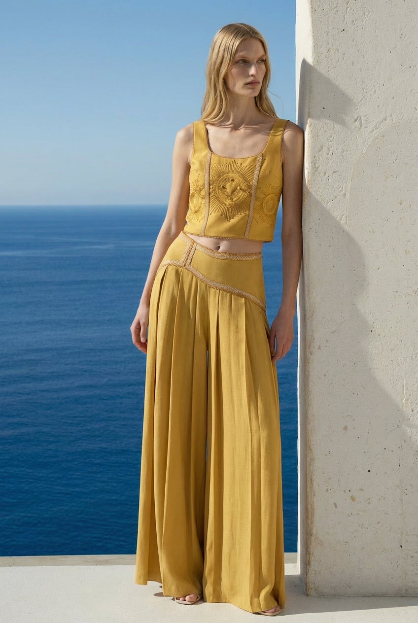 Solea Fluid Palazzo Trousers