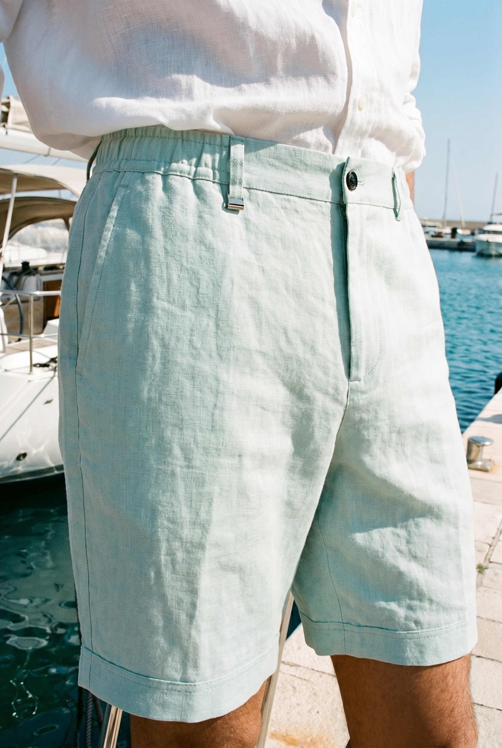 Salerno Mare Linen Shorts