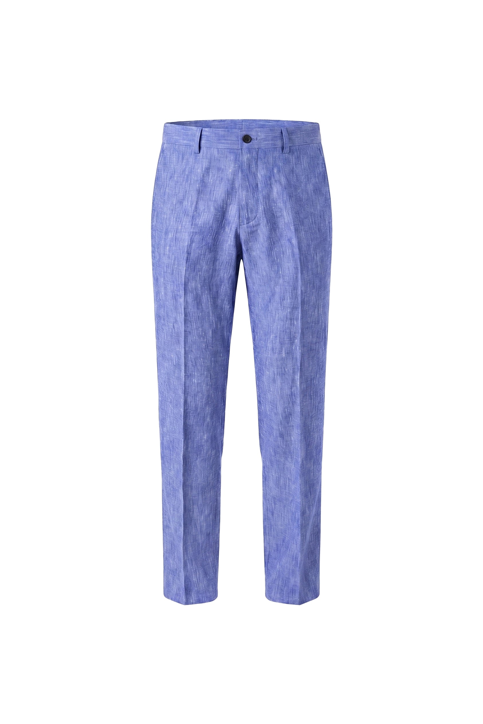 Azure Riviera Linen & Wool Trousers