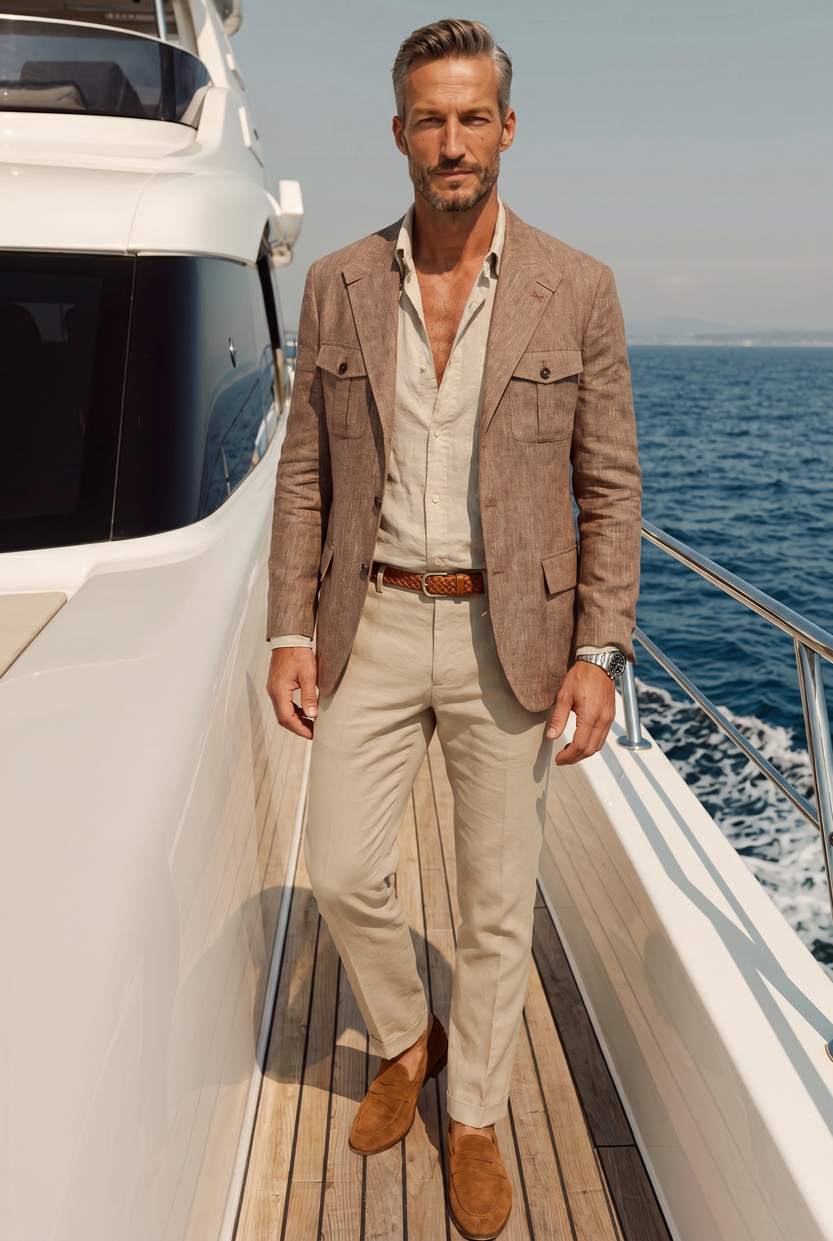 Savile Dune Safari Blazer