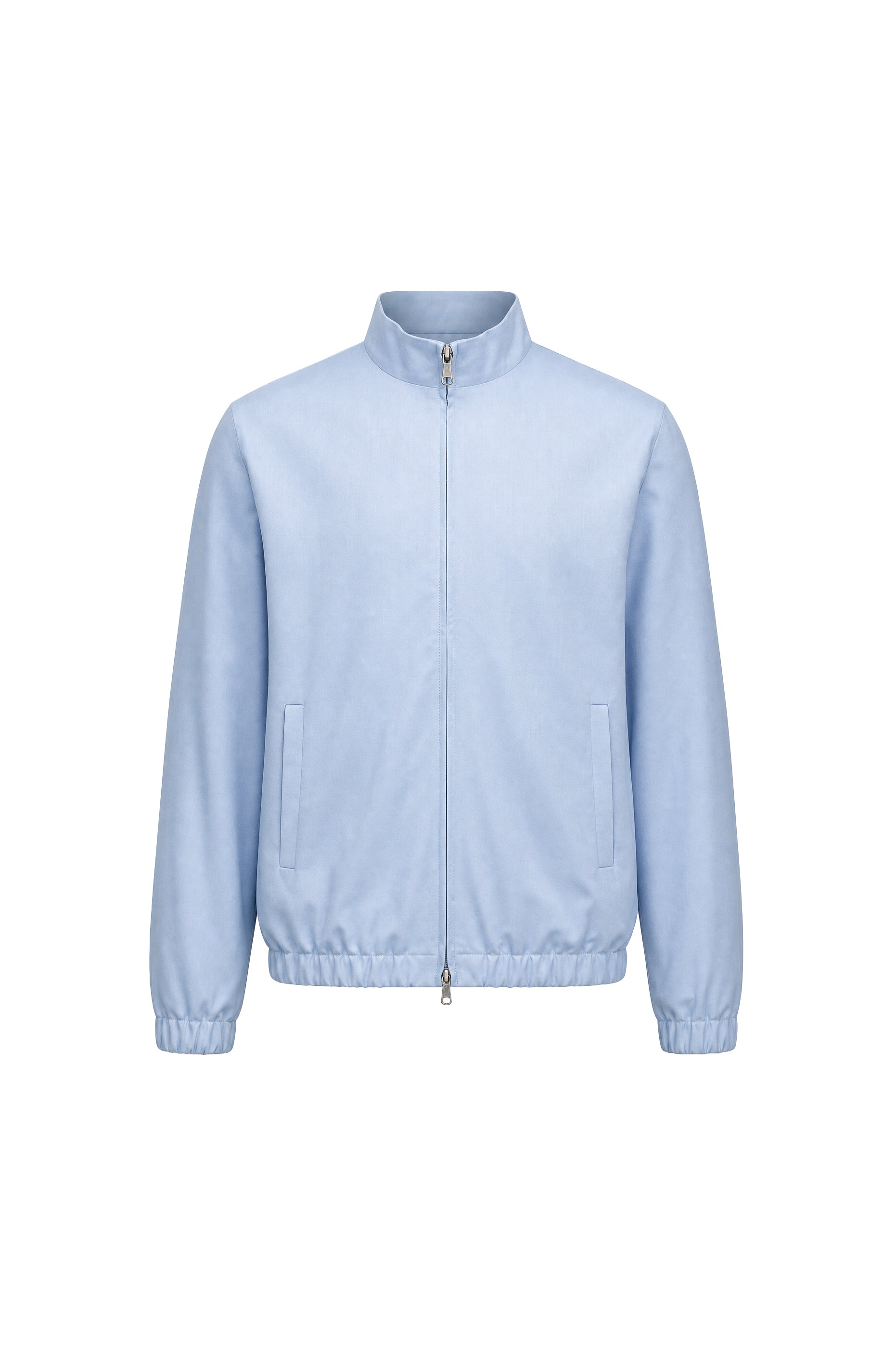 Riviera Sky Reversible Linen Jacket