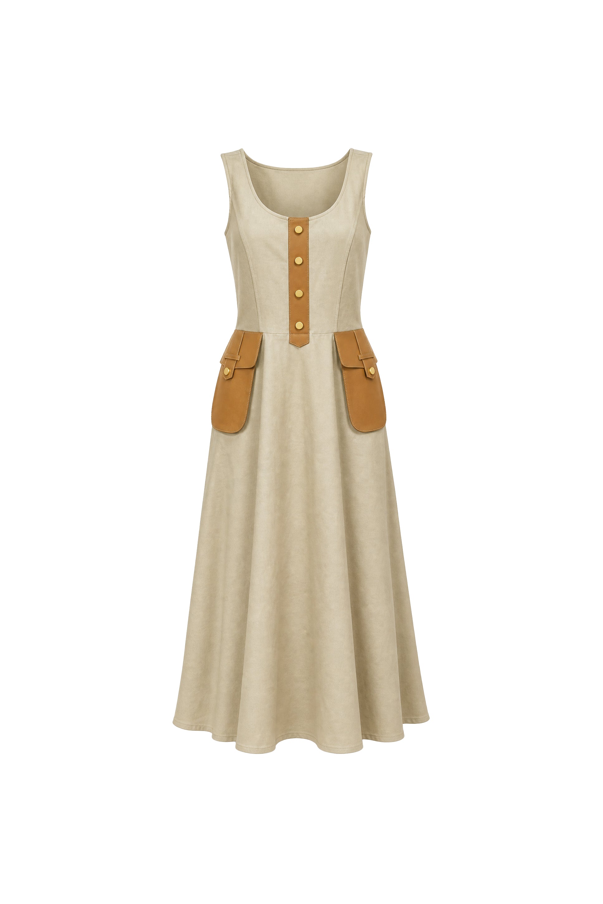 Positano Linen Midi Dress