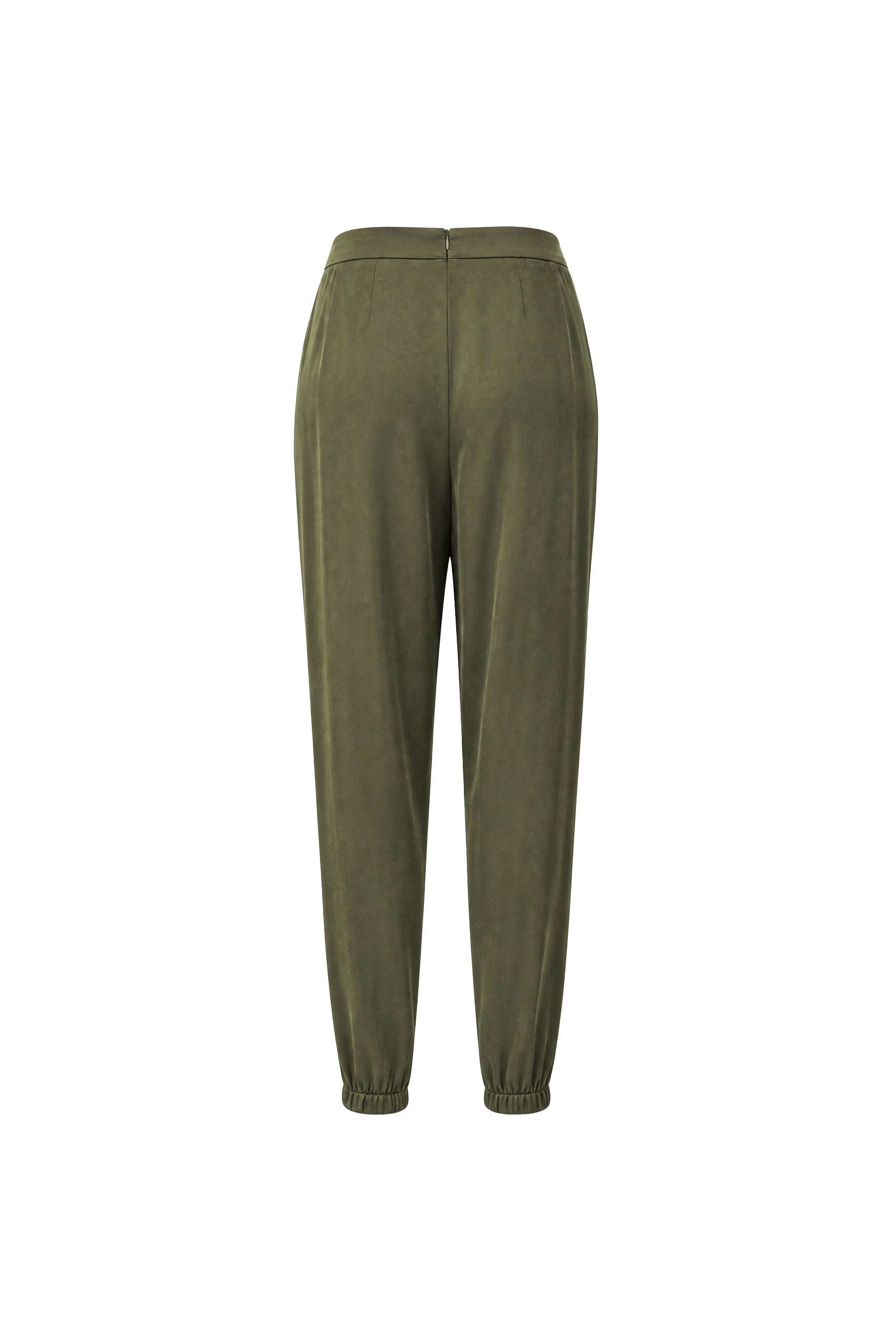 Aria Satin Tapered Trousers