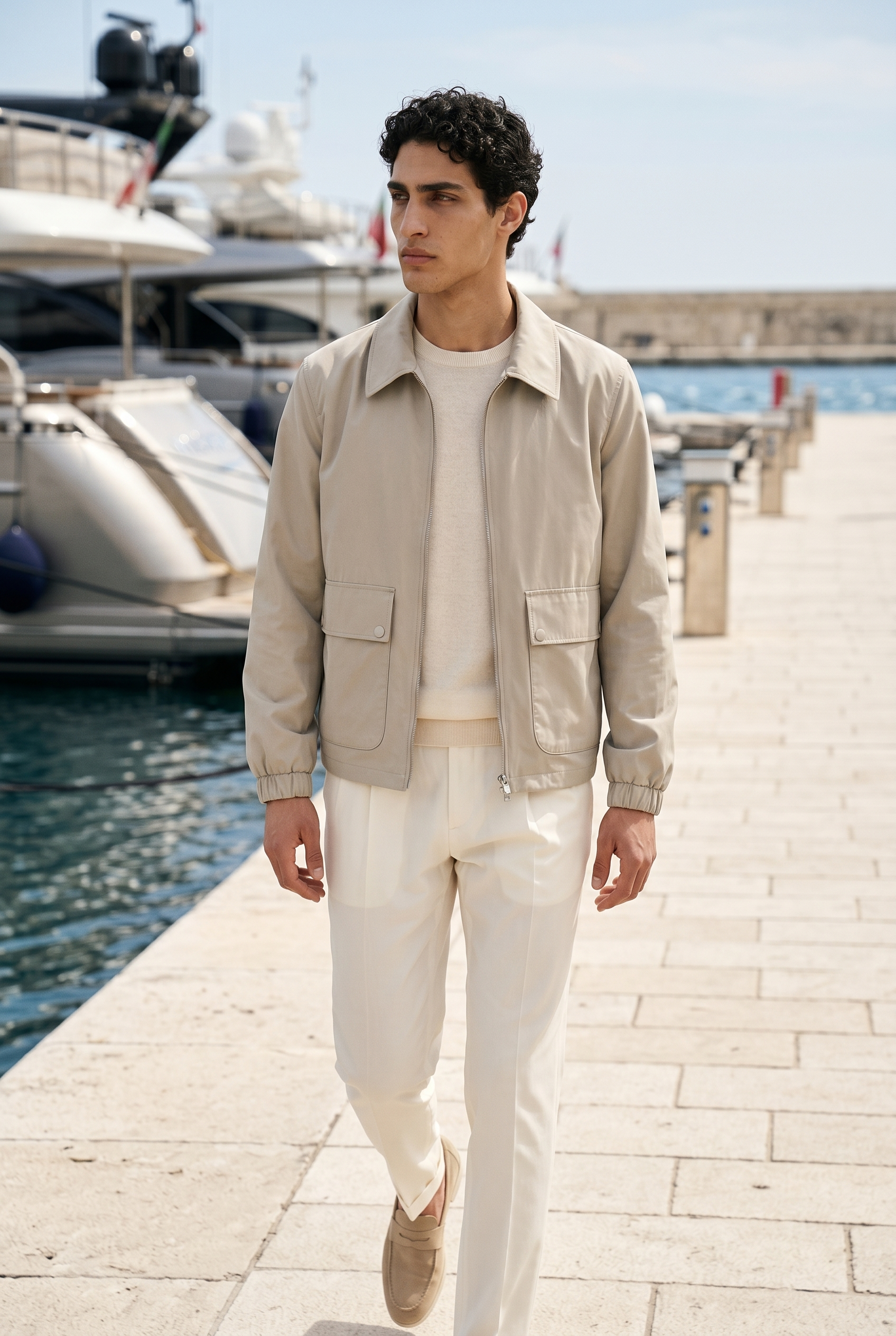Monaco Technical Zip Jacket