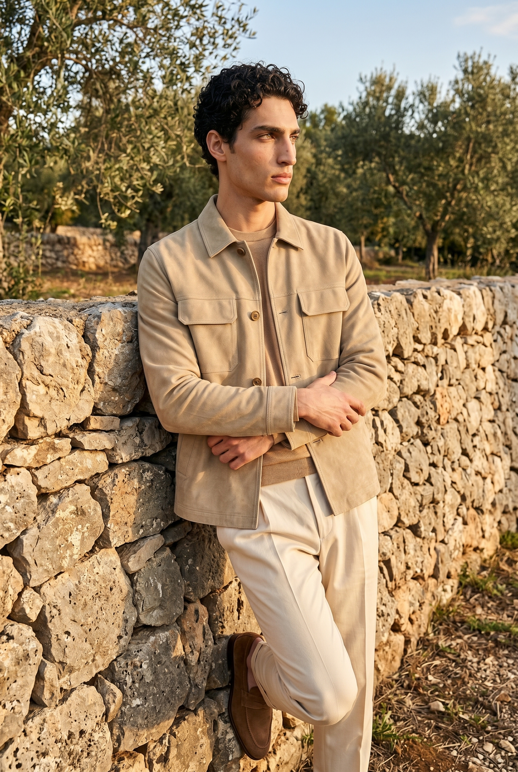 Marbella Linen Overshirt