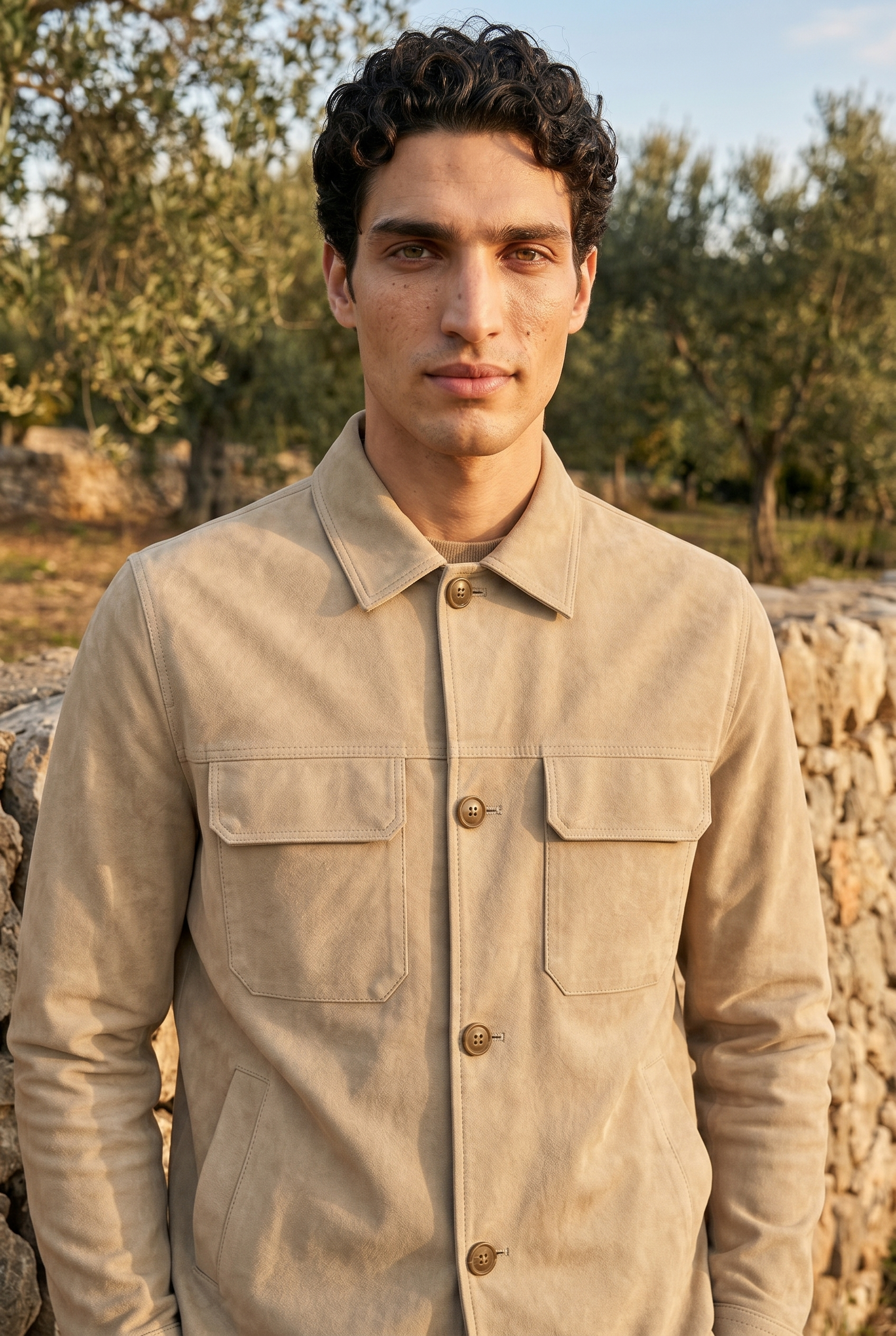 Marbella Linen Overshirt
