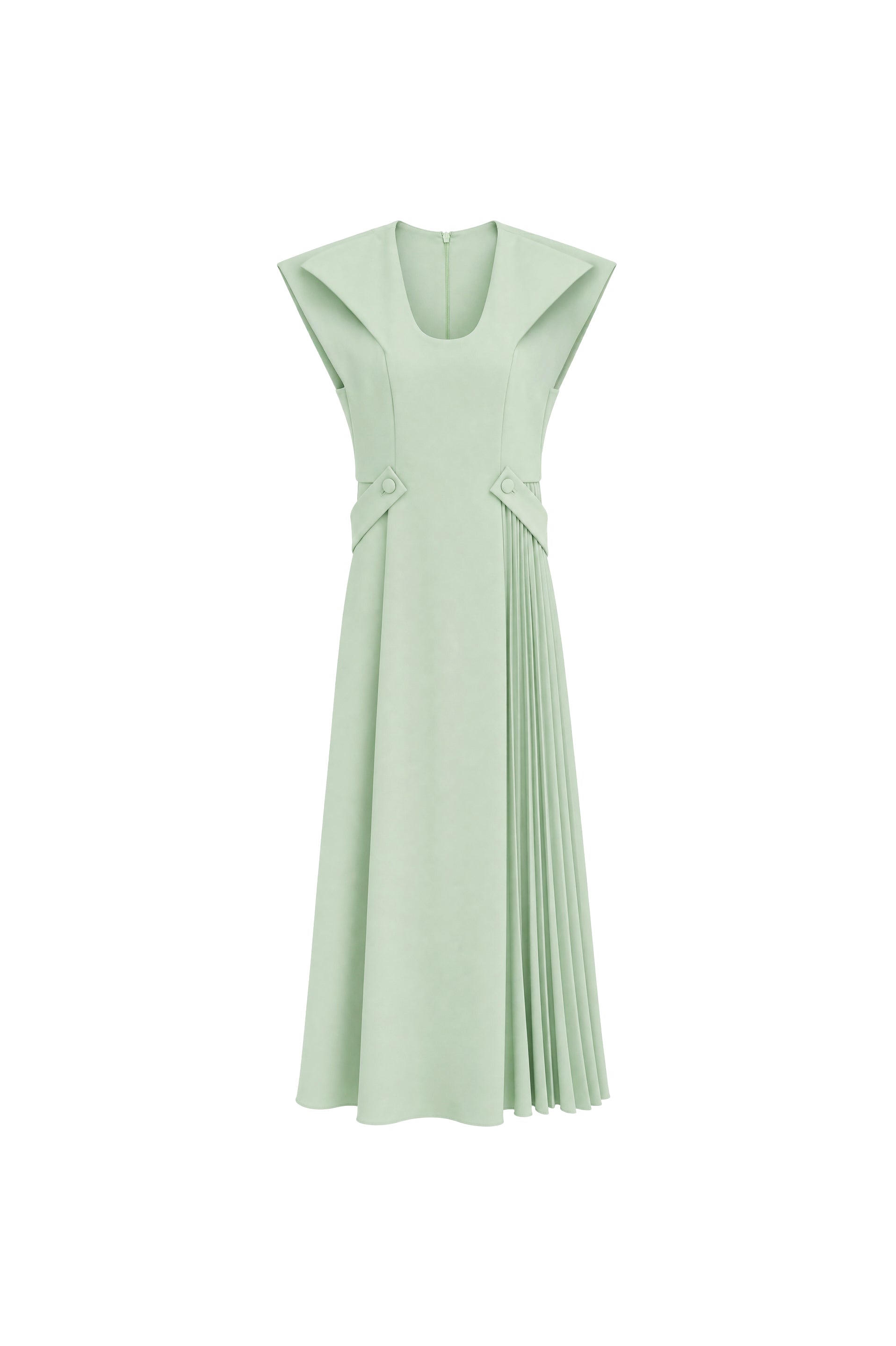Celeste Pleated Midi Dress