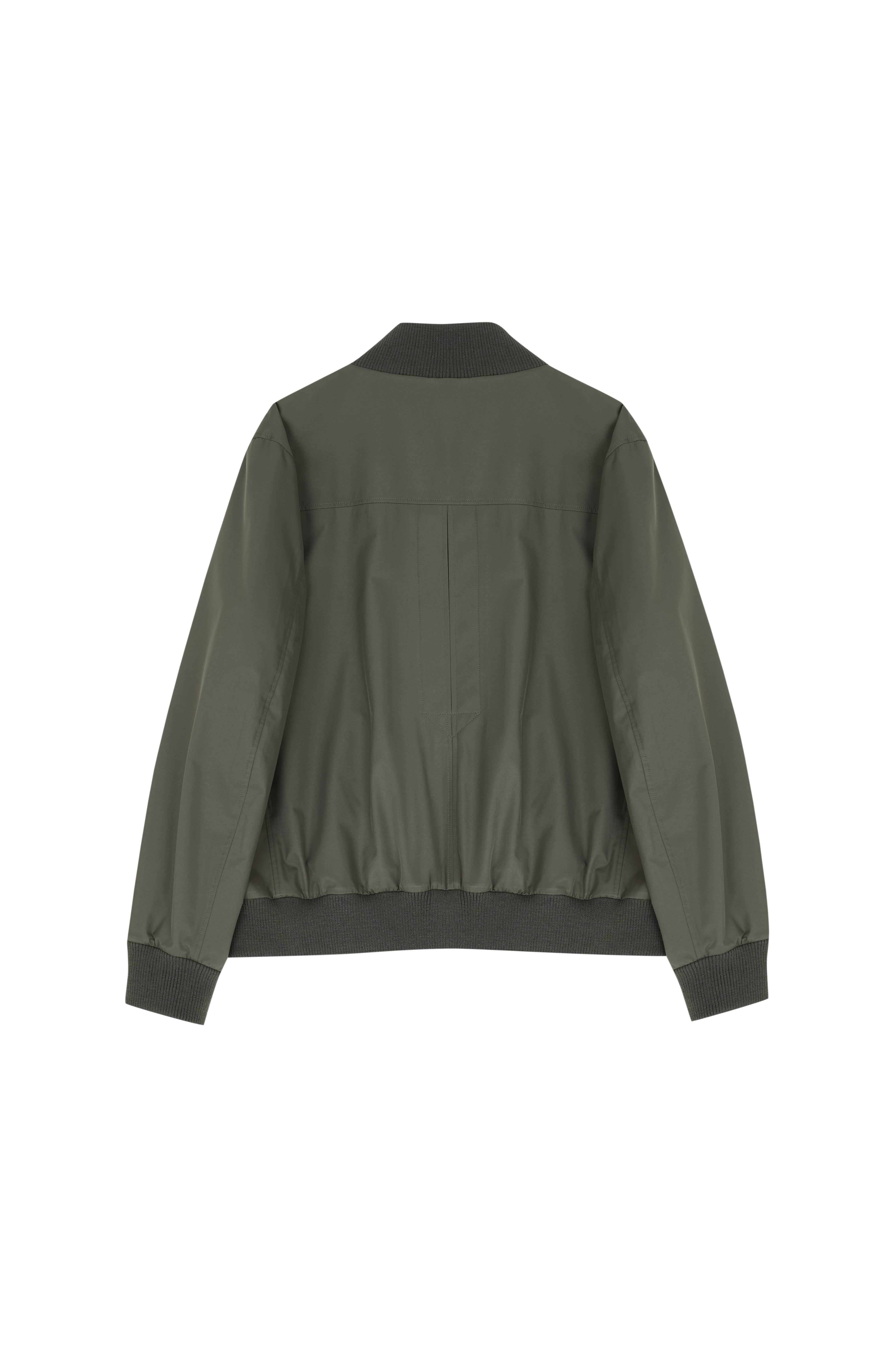 Olive Green Utility Bomber Jacket