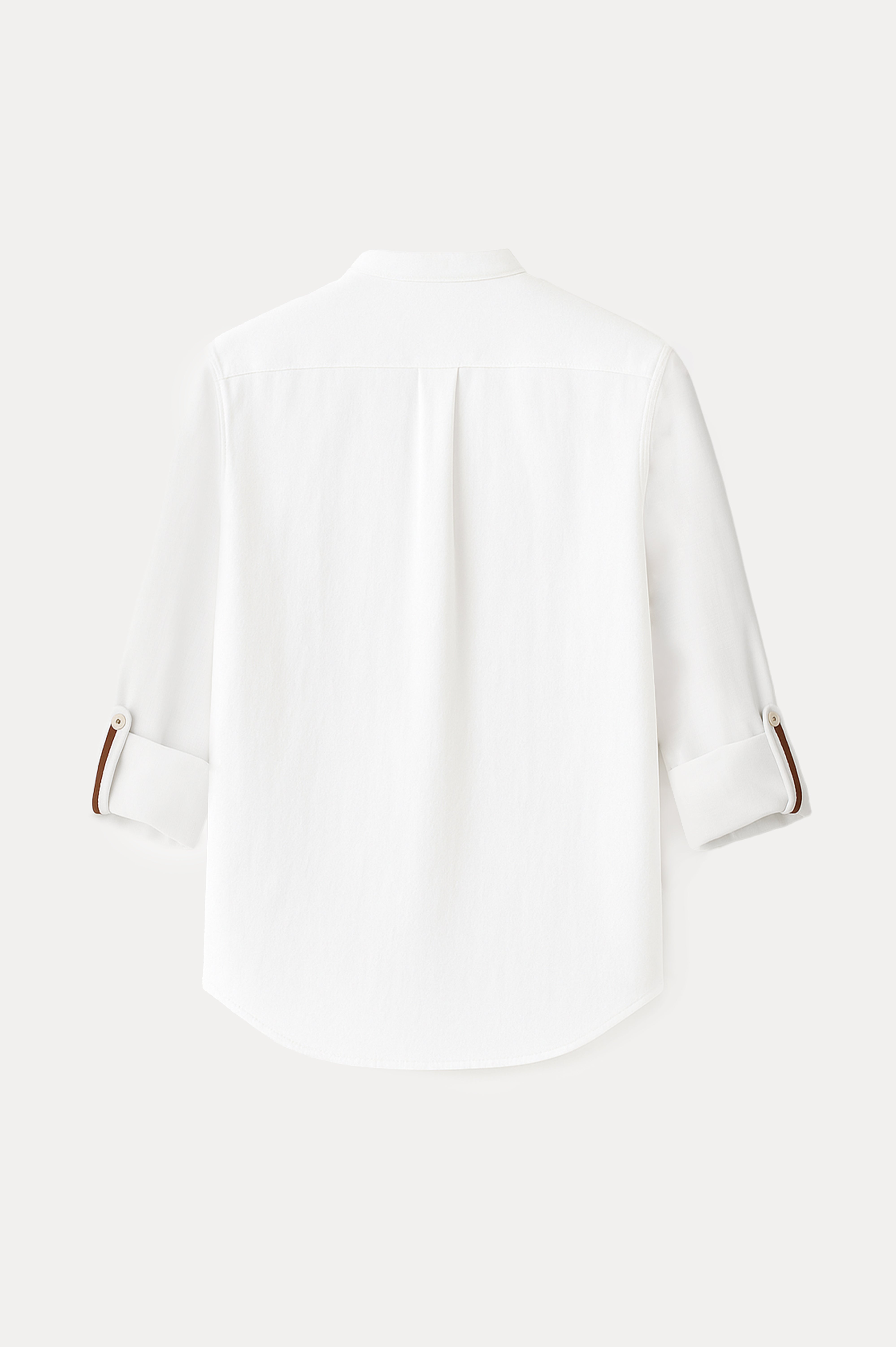 Alpine White Linen Shirt