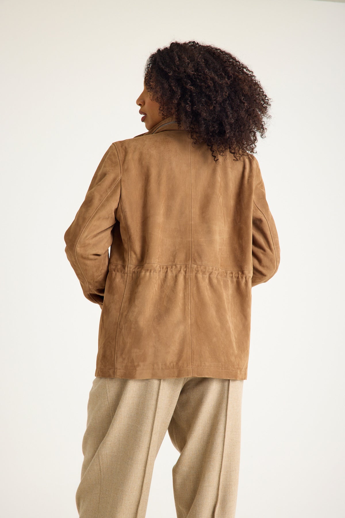 Sienna Suede Leather Jacket