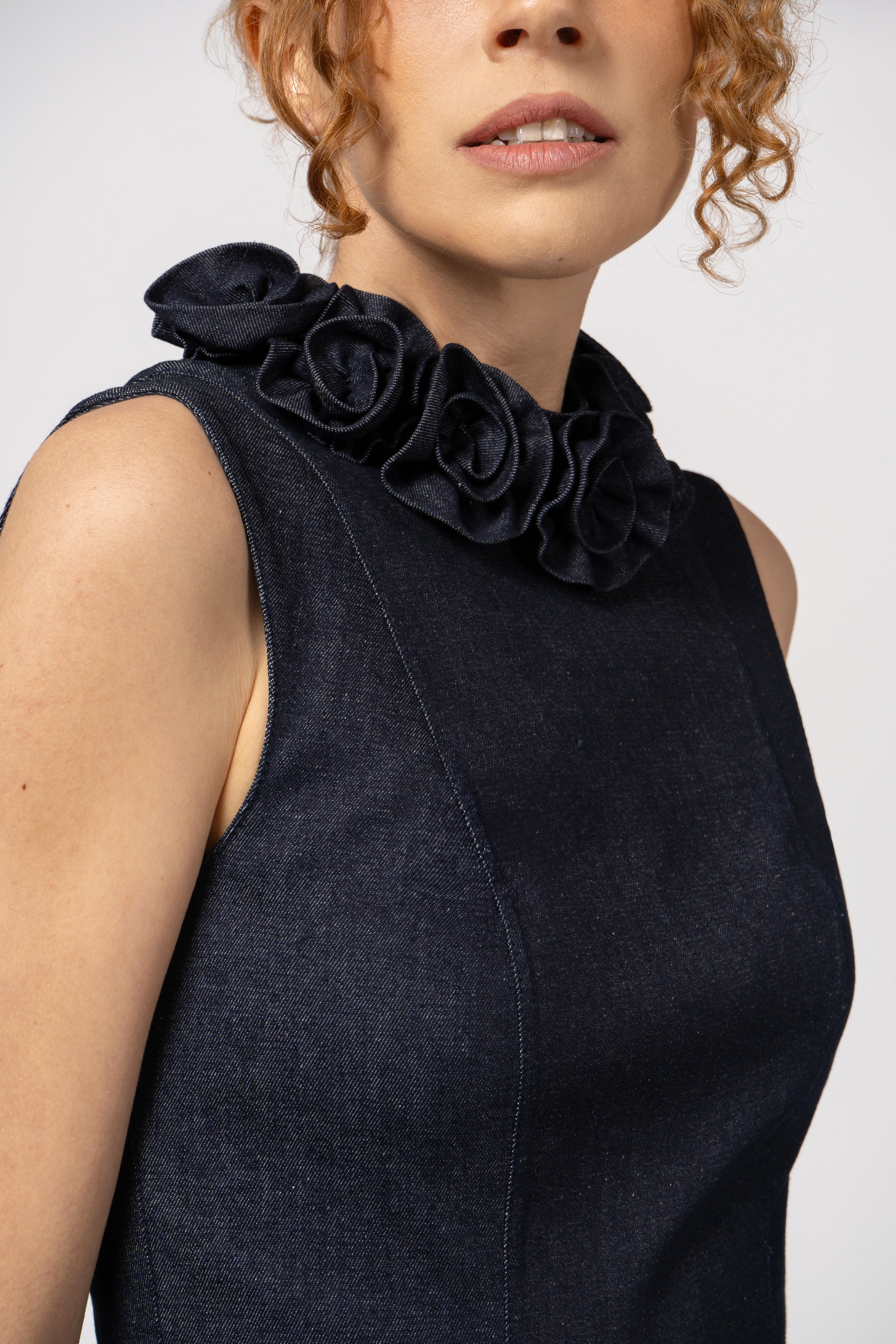 Indigo Tiered Dress