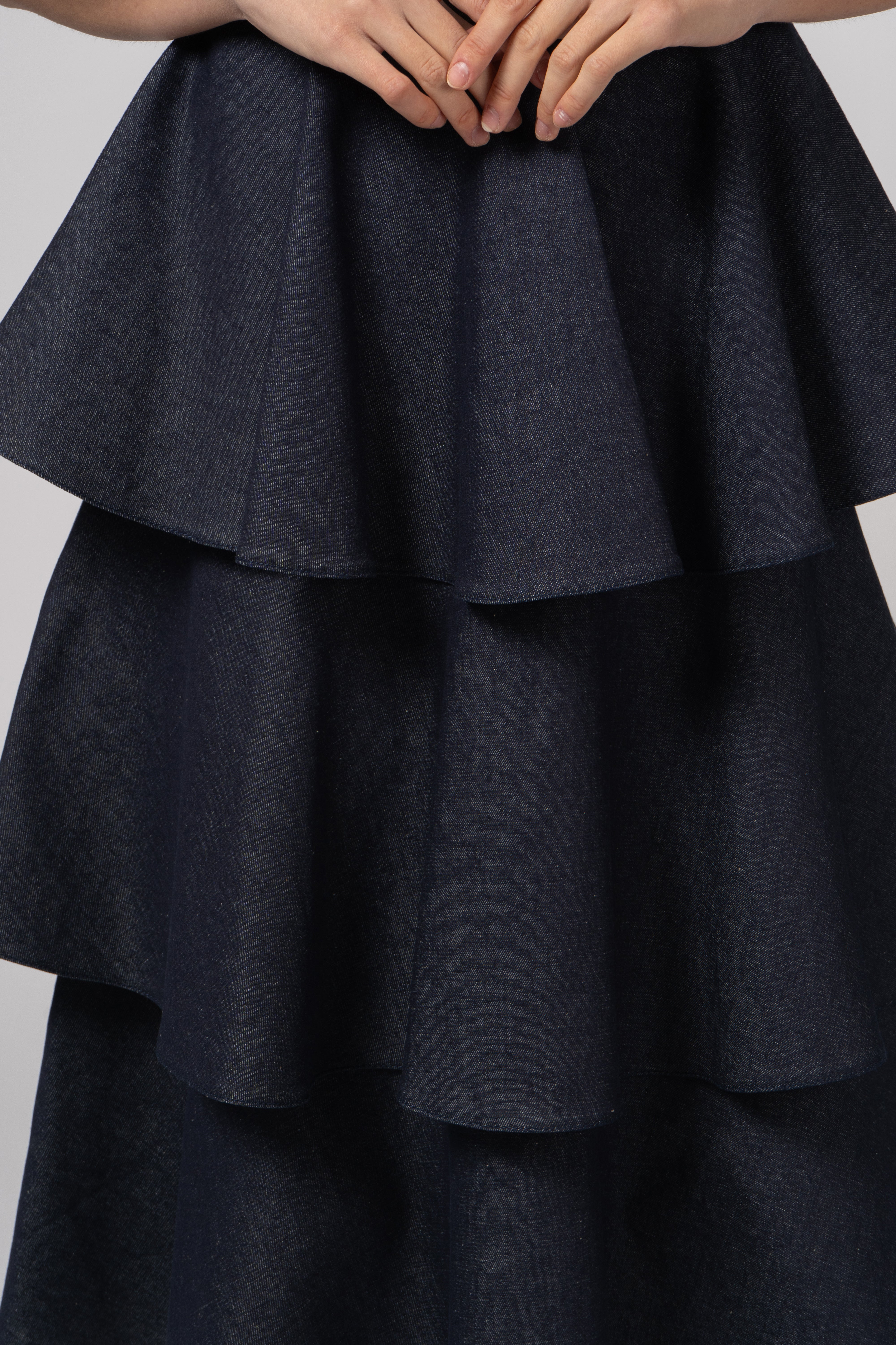 Indigo Tiered Dress