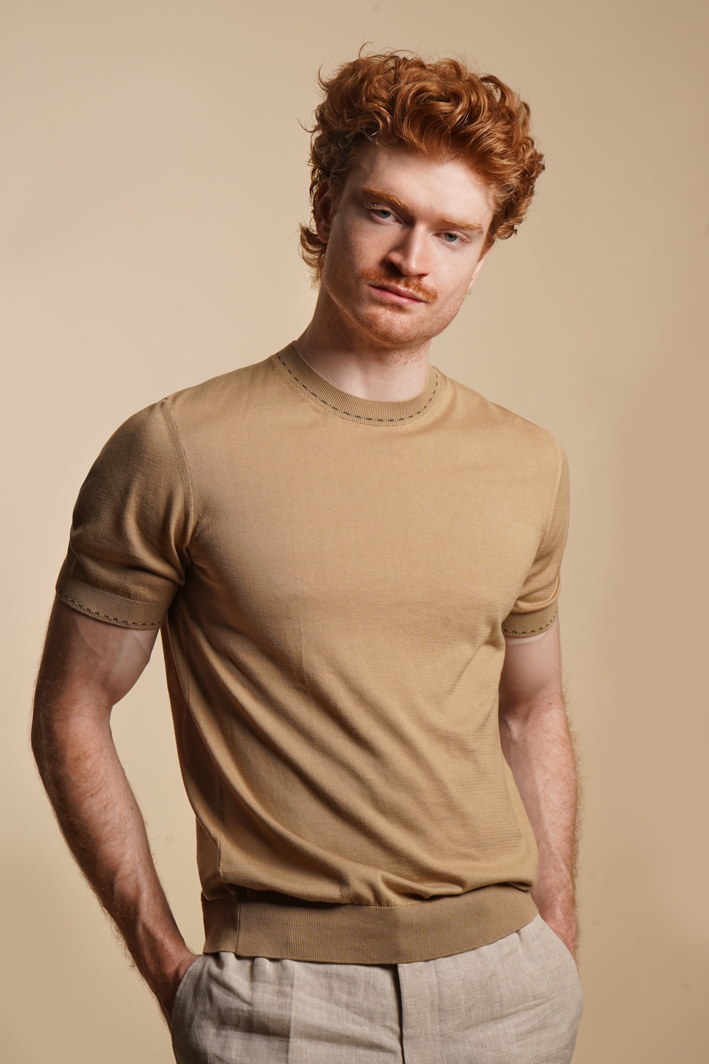 Victorian Dune Collared Shirt