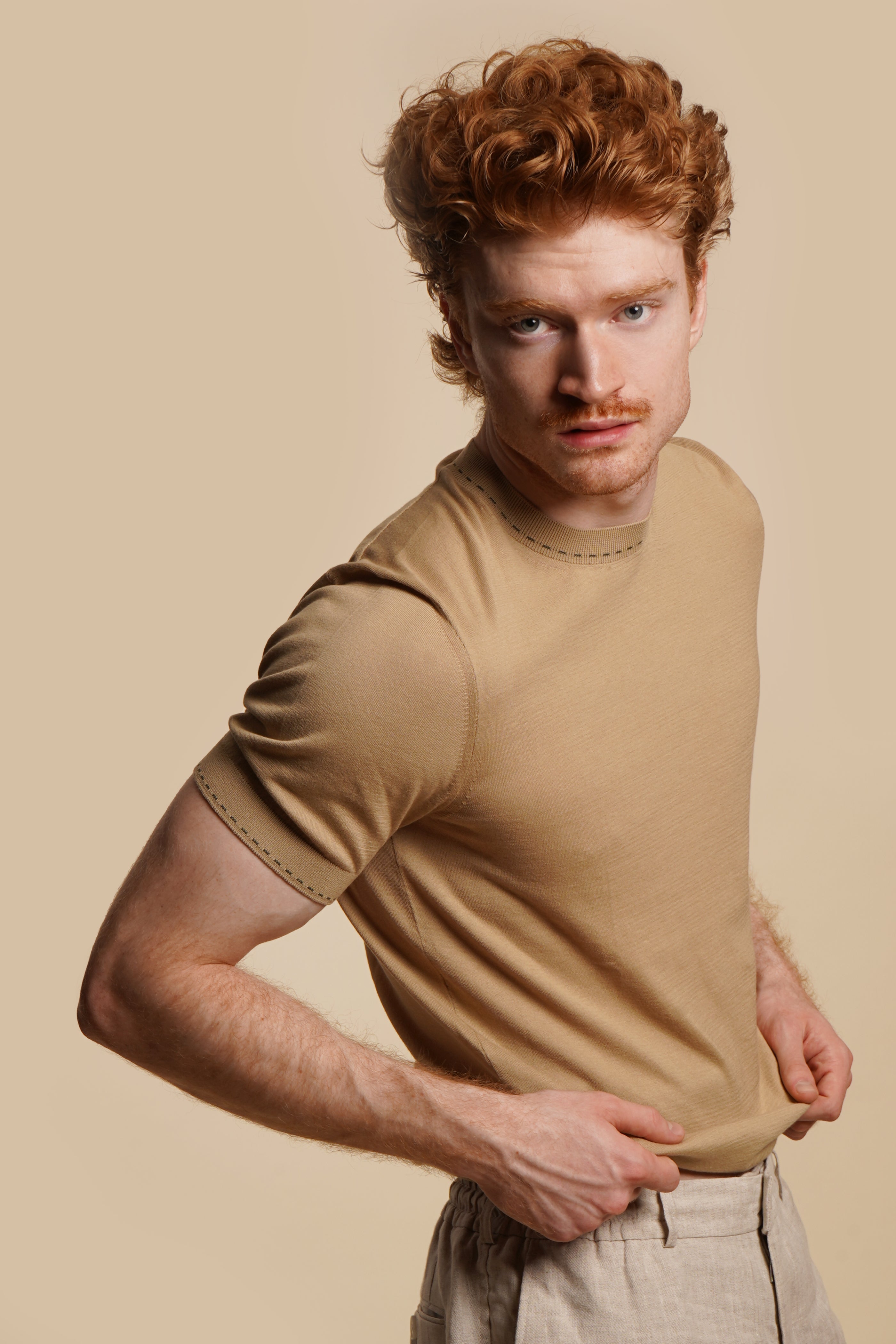 Victorian Dune Collared Shirt
