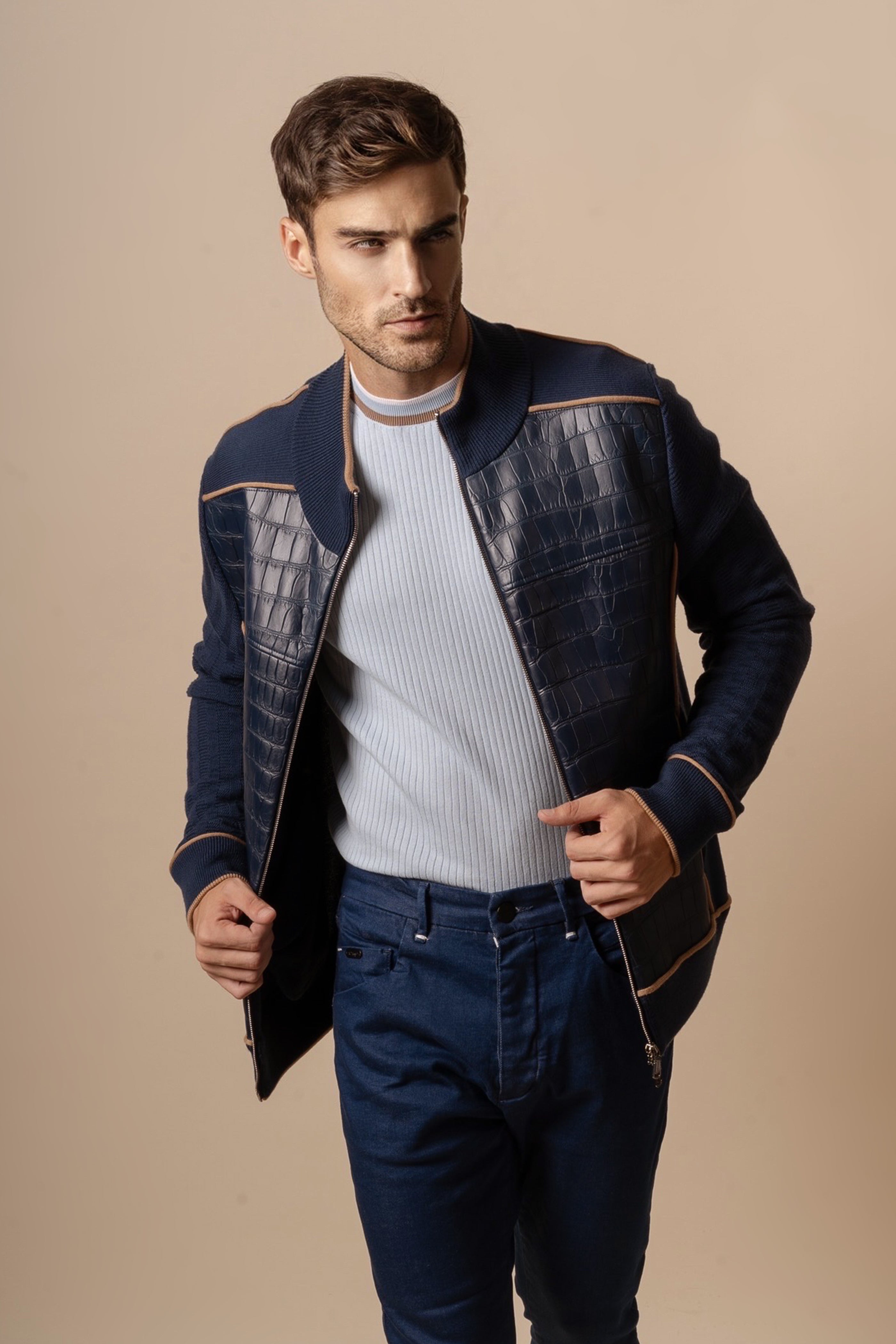 Earthbound CrocTouch Cashmere Jacket