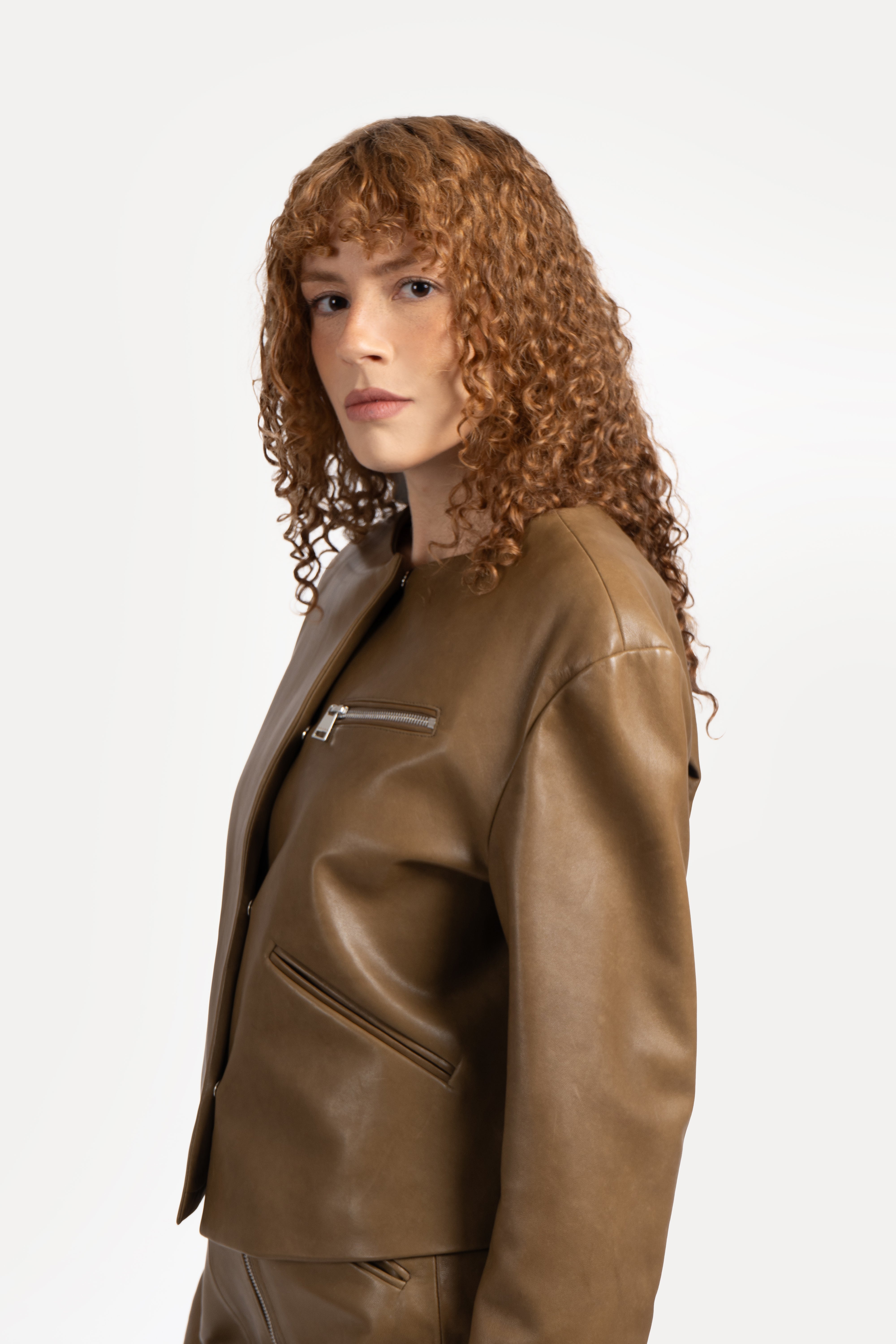 Oliva Leather Jacket