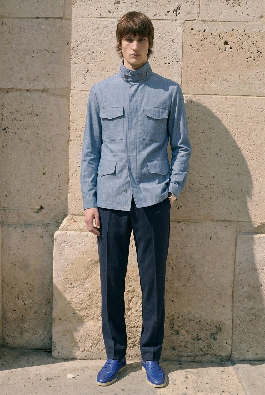 Aurelian Linen Field Jacket