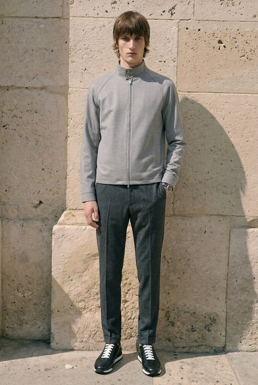 Cavendish Textured Zip Jacket