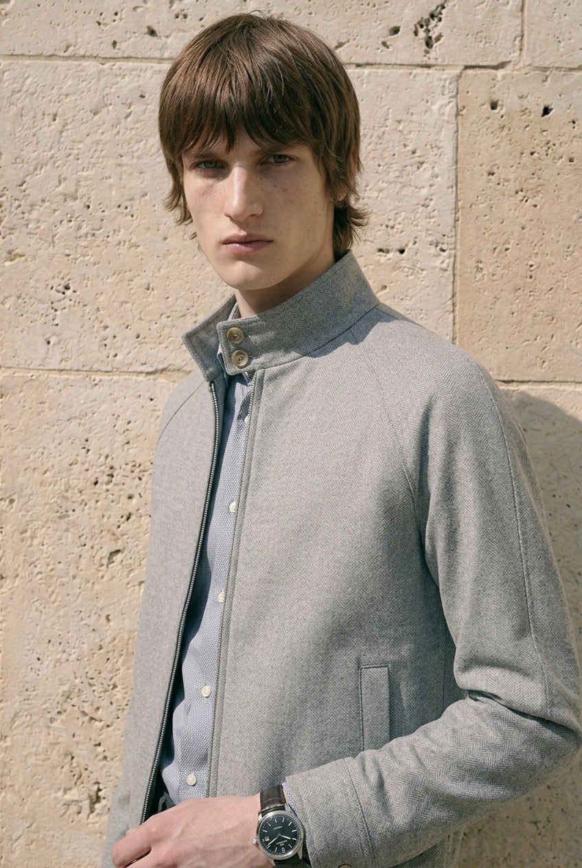Cavendish Textured Zip Jacket