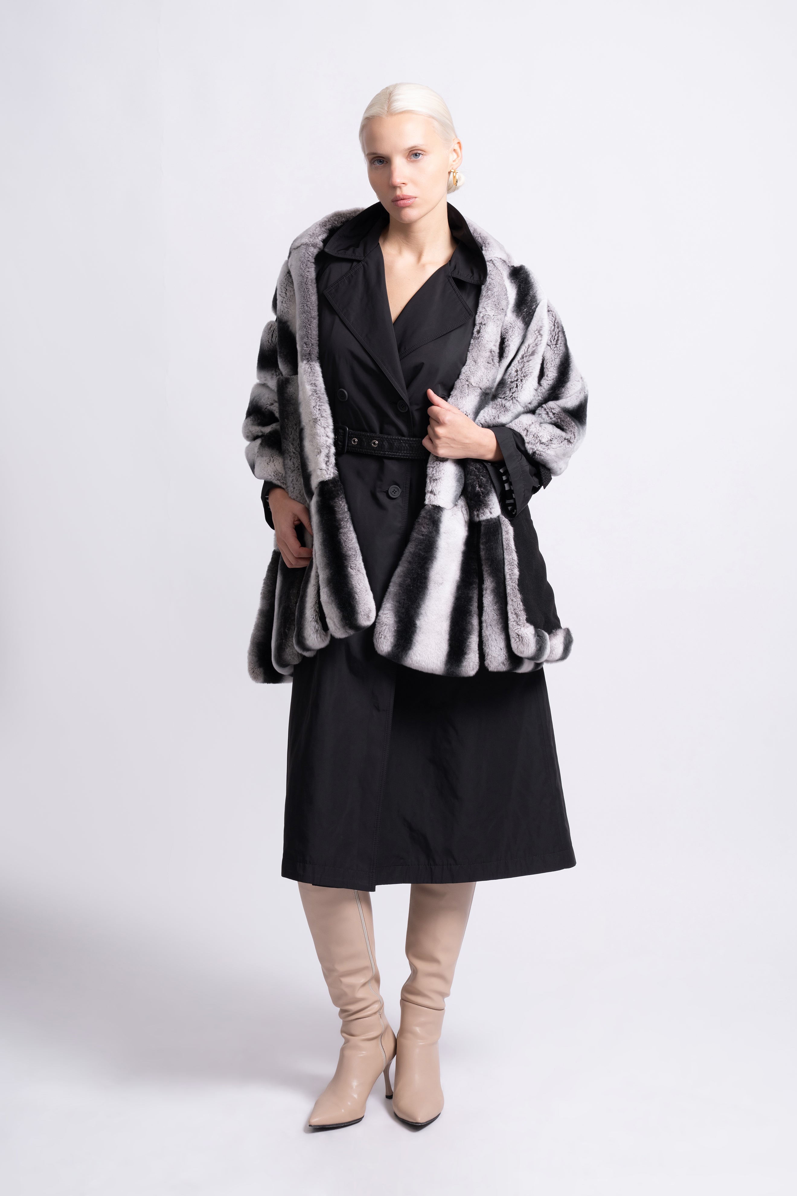 Real Shadow Rex Fur Jacket