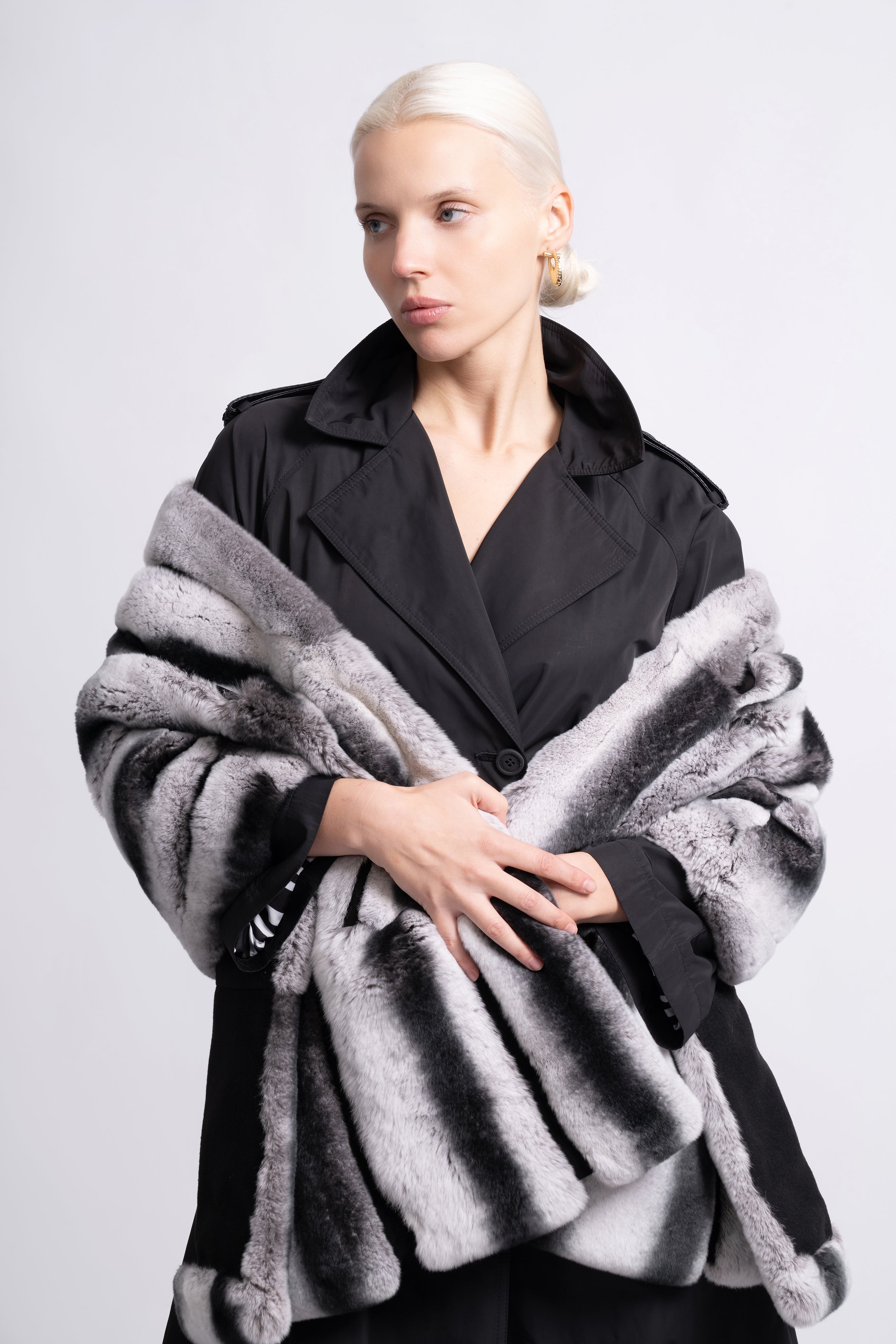 Real Shadow Rex Fur Jacket